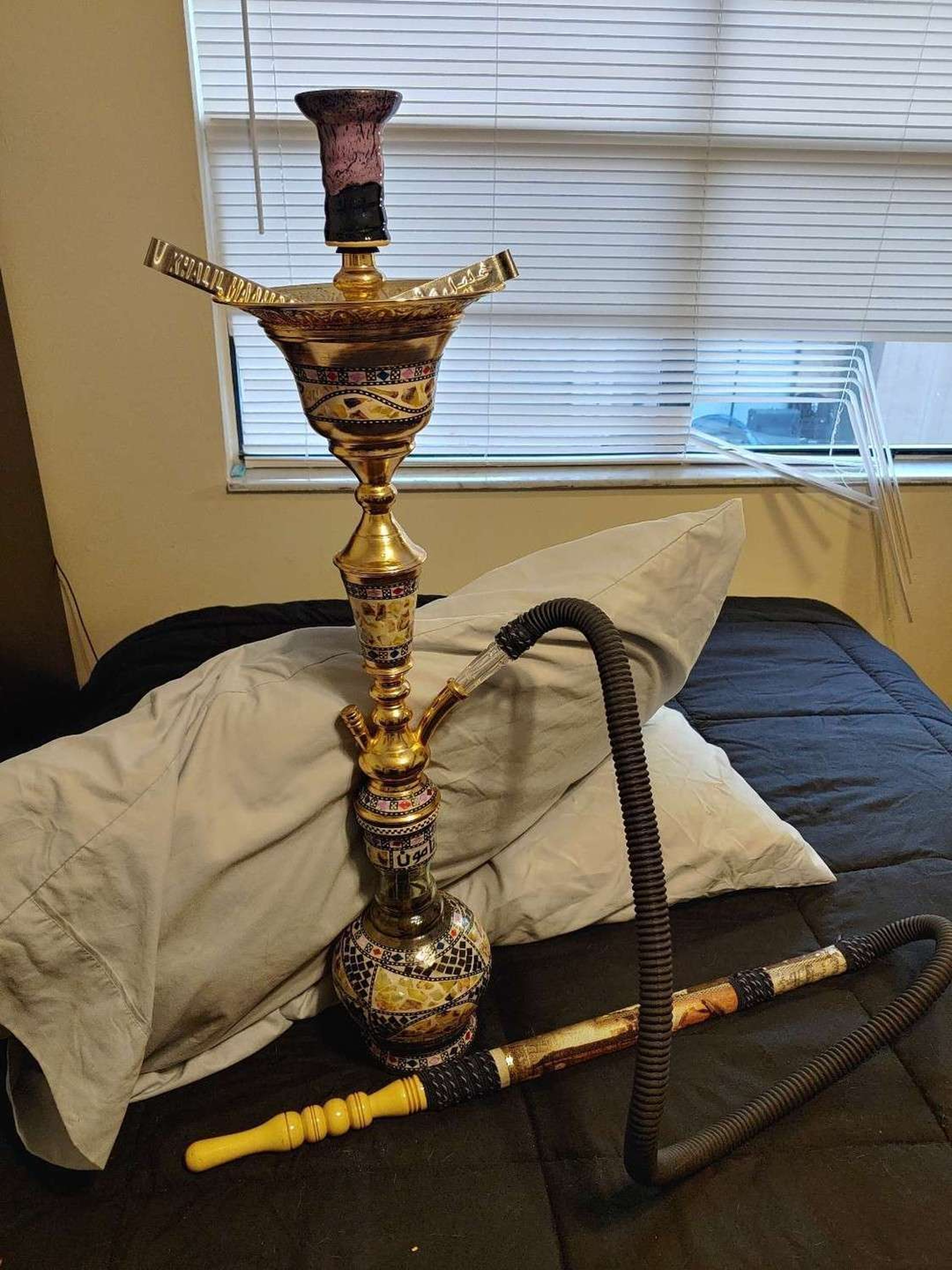 Khalil Mamoon Ornate Ice Hookah image 0