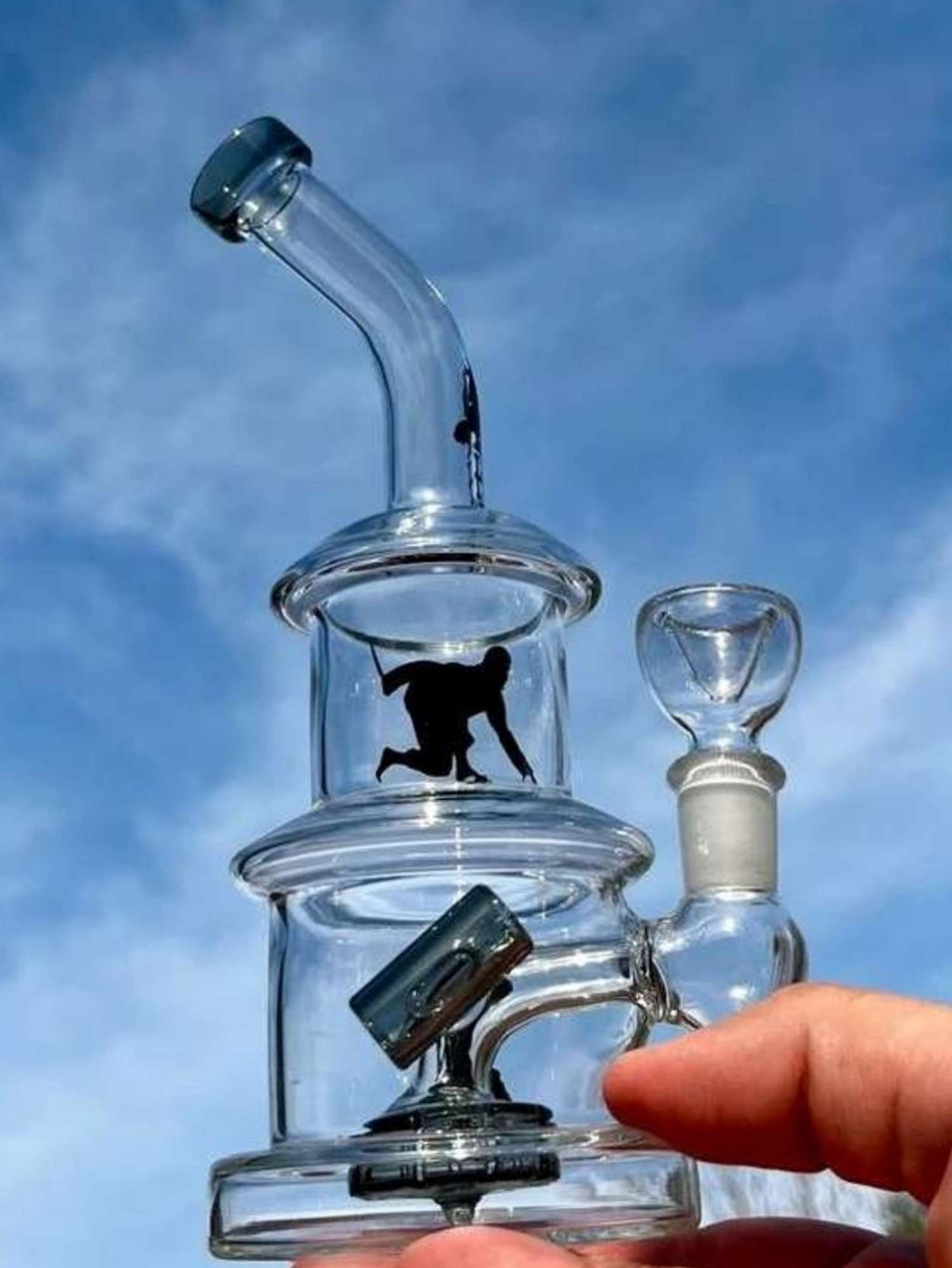 7" Ninja Recycler Bong Rig image 0