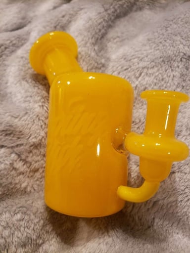 Preview pic of Lemon BURNING BUSH Mini Can Gil Perc US made by Stellar Glass