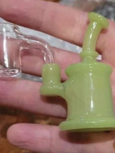 Preview pic of US MADE 6mm Micro Rig With Banger US MADE by 7Ten Glass