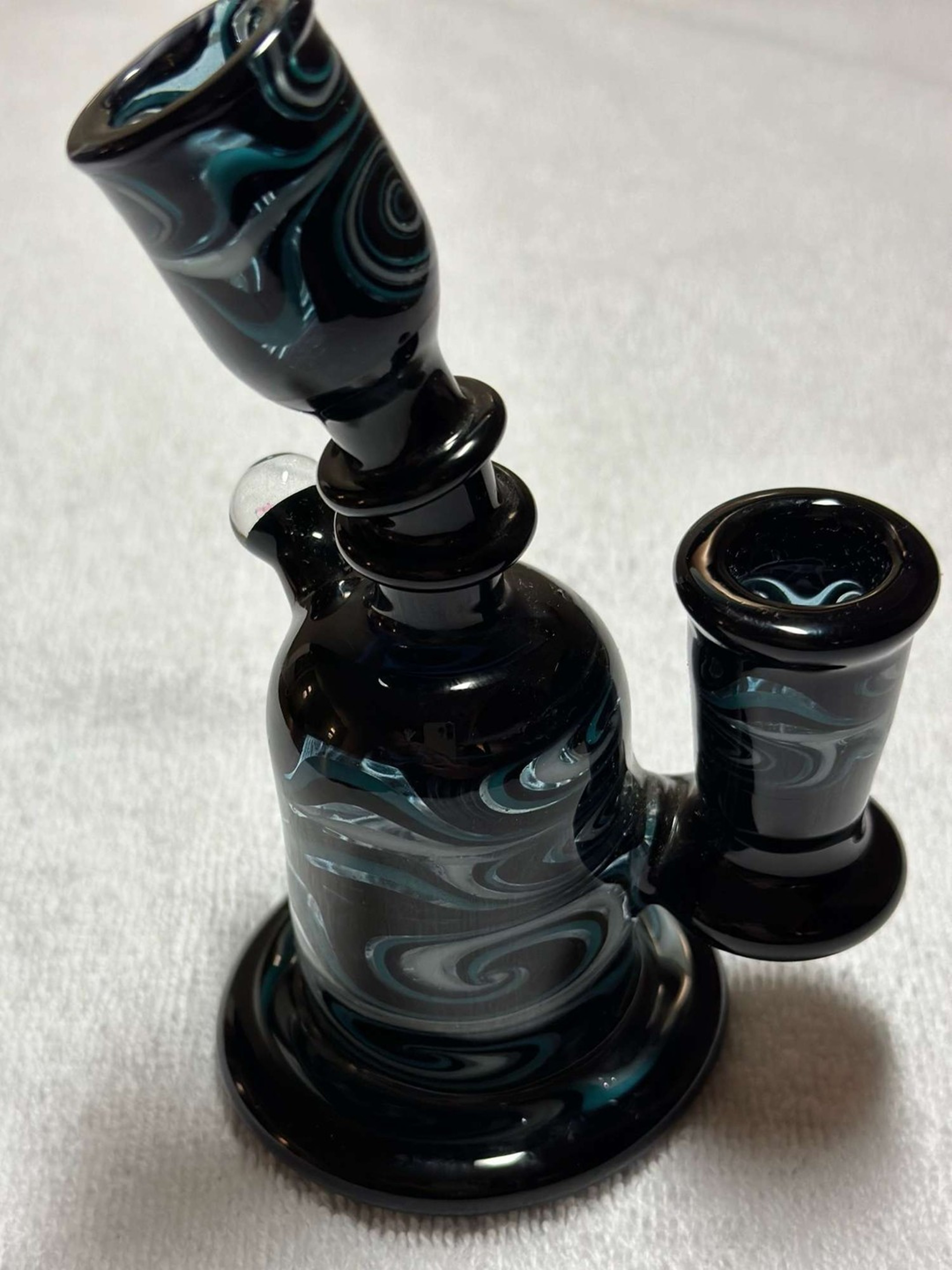 Preview pic of Black&Blue Swirl
