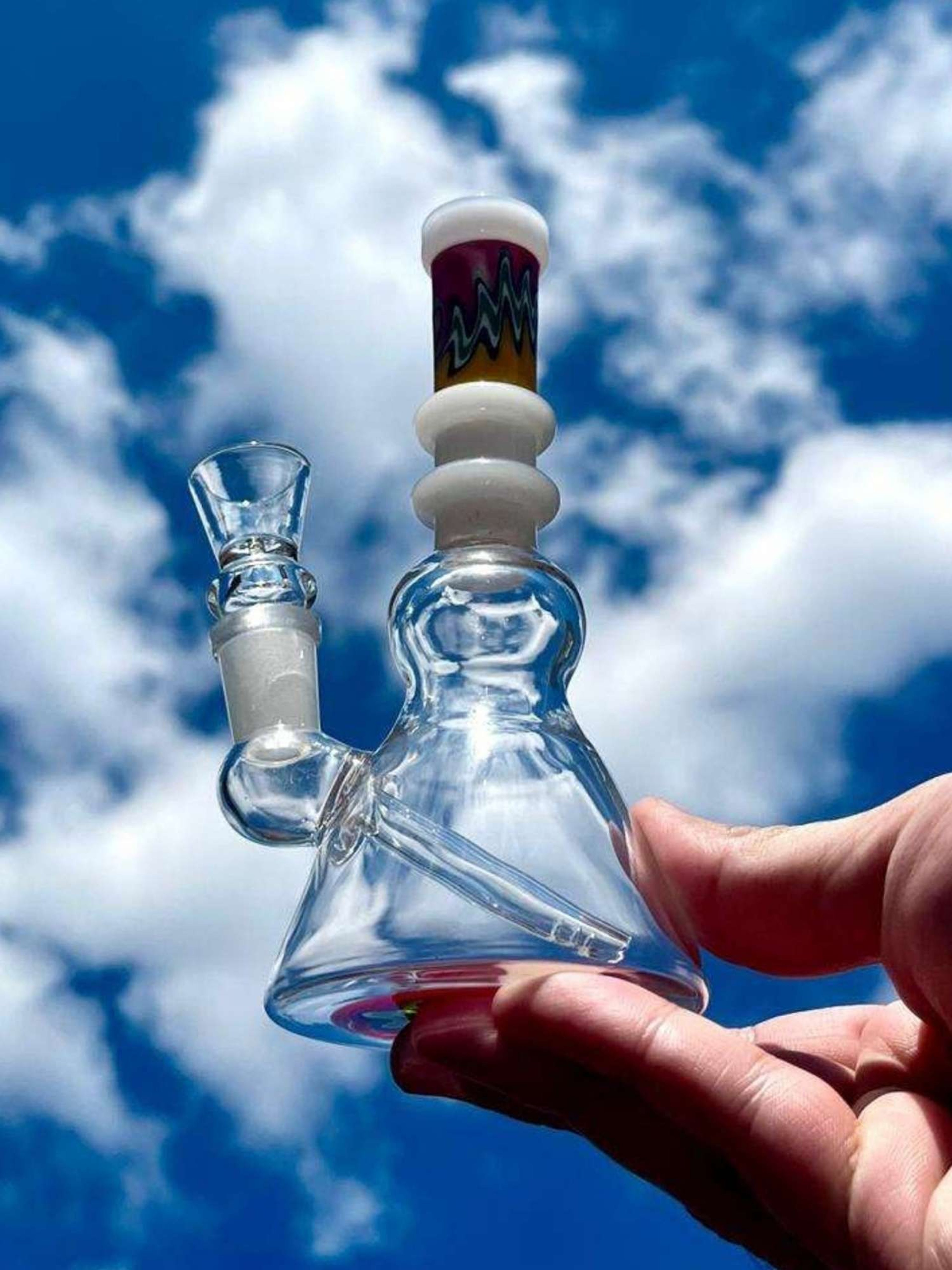 6" Beautiful Small Bong Rig image 0
