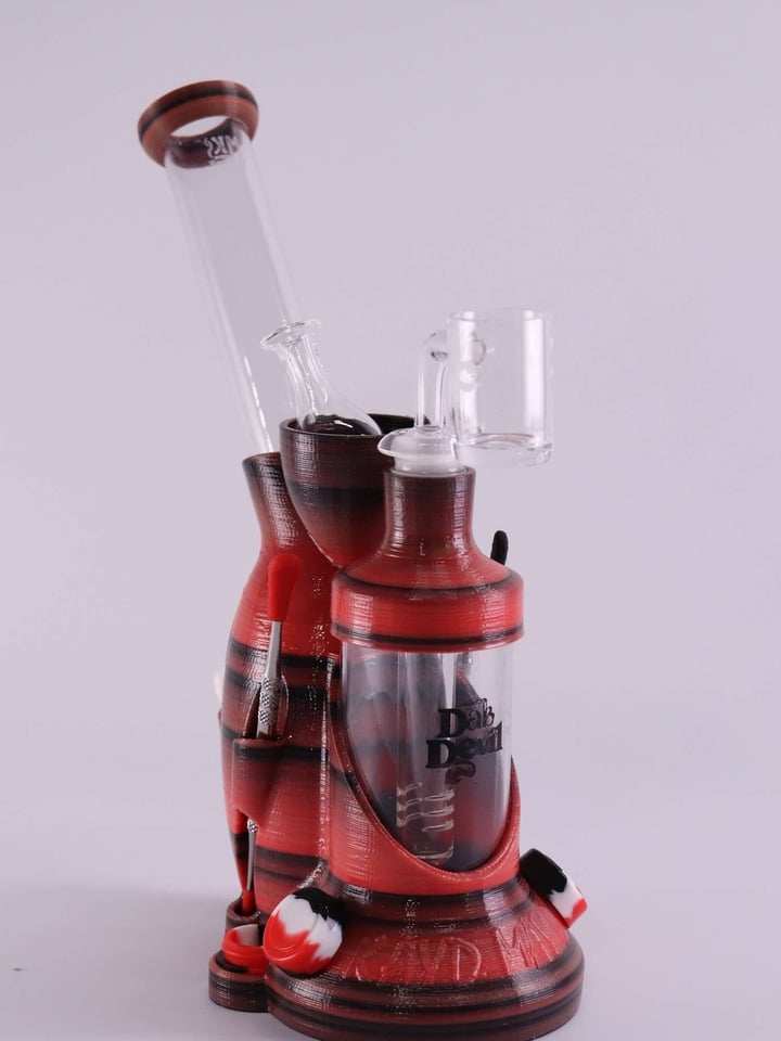 Kayd Mayd “Deb Devil” Dab Rig w\ Pulsar Quartz Banger & carb + more ...