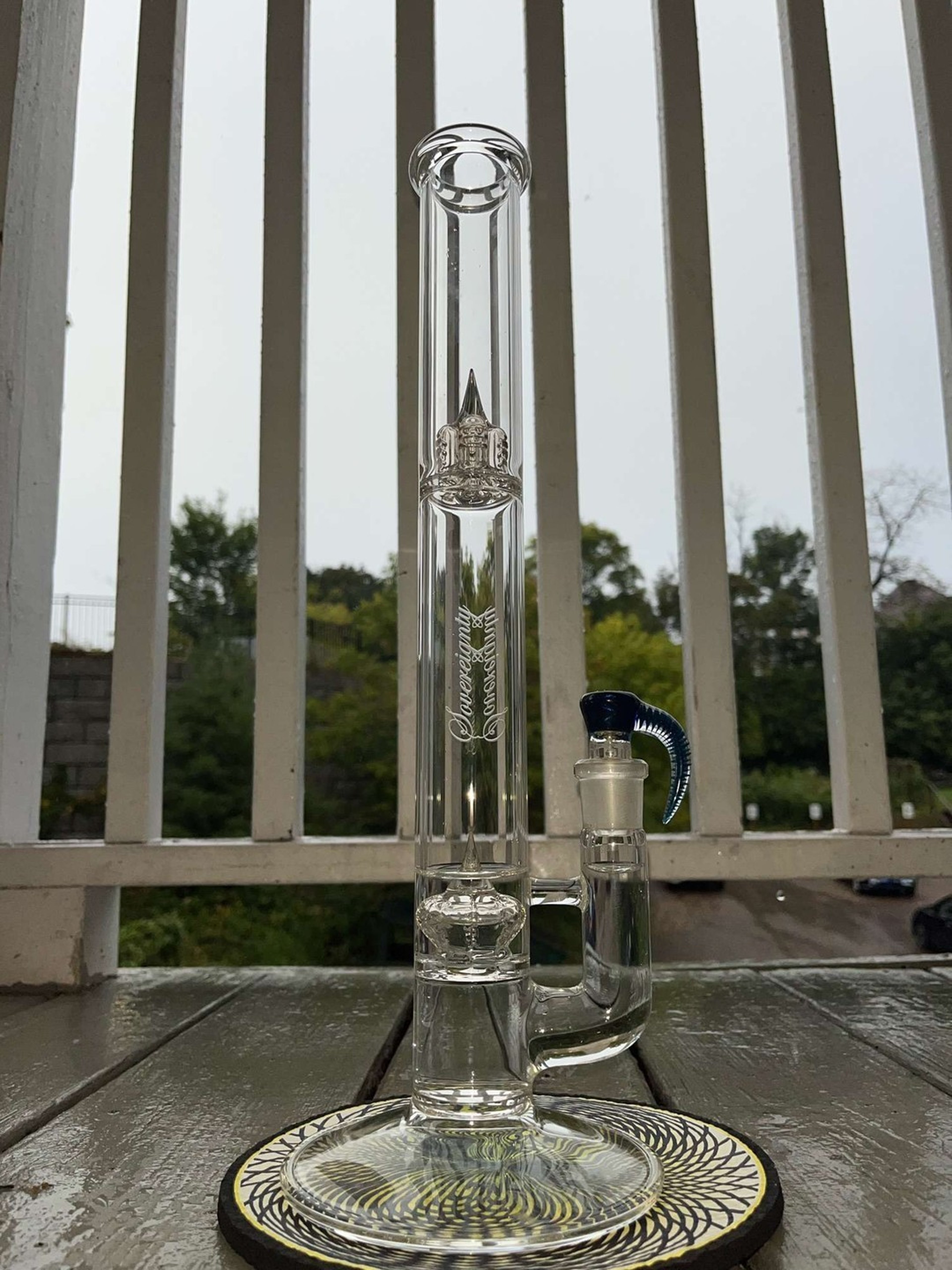 Preview pic of Trades -Clear imp 44 and fa electric blue velvet slide 