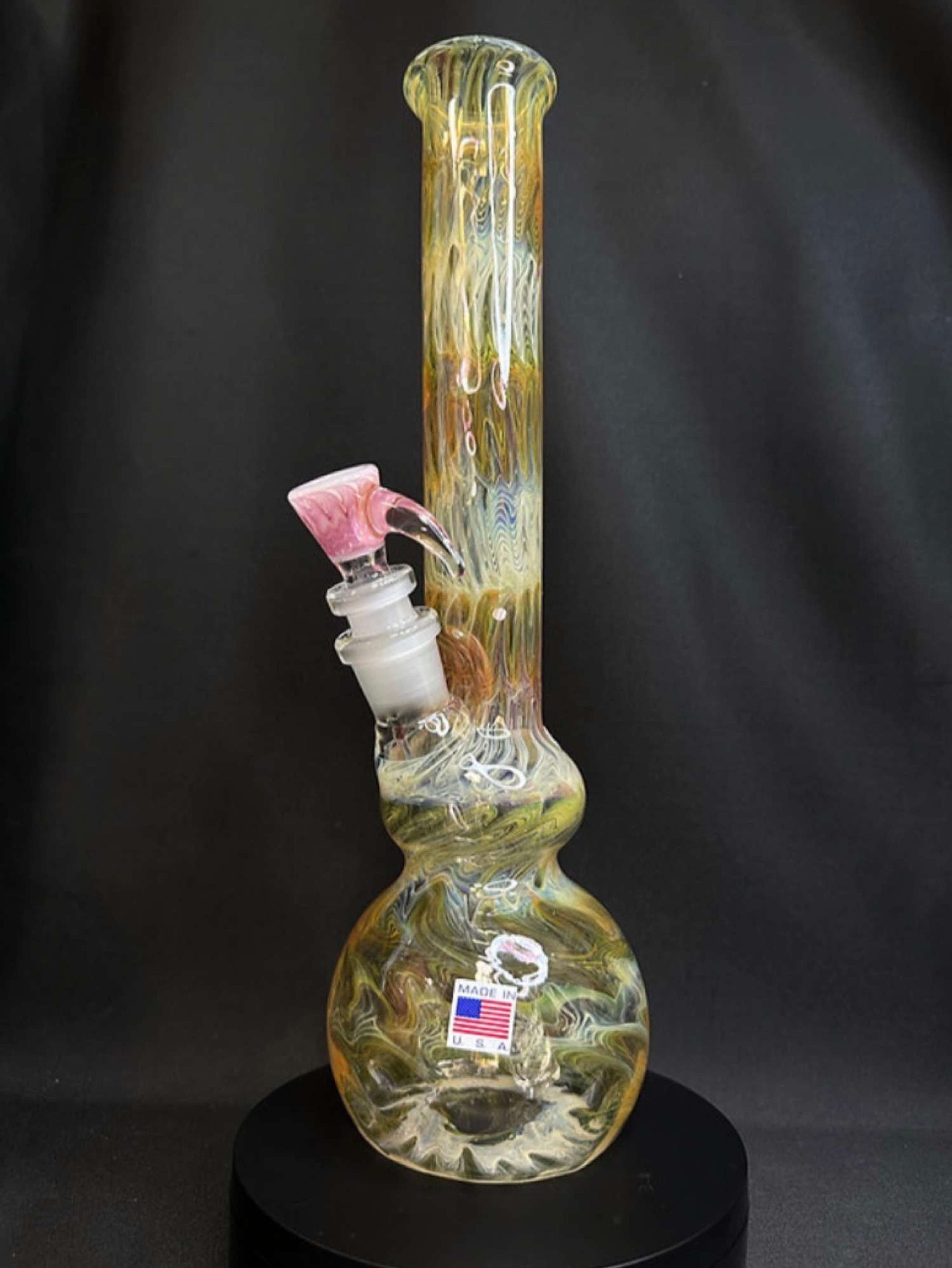 Fumed Flower tube by glass distractions image 0