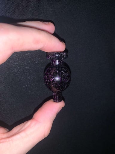 Preview pic of Purple dichro bubble cap