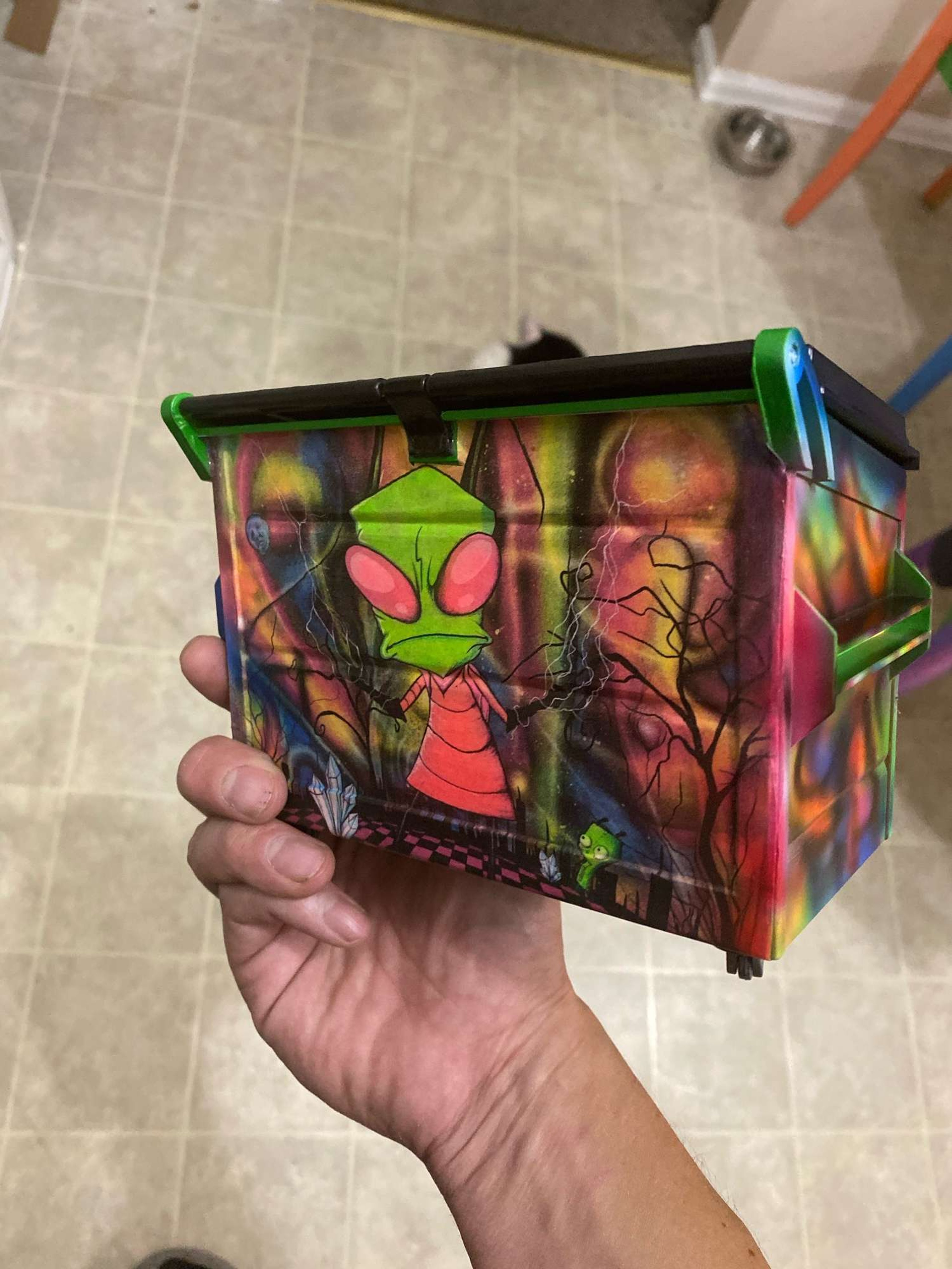 invader zim toy dumpster image 0