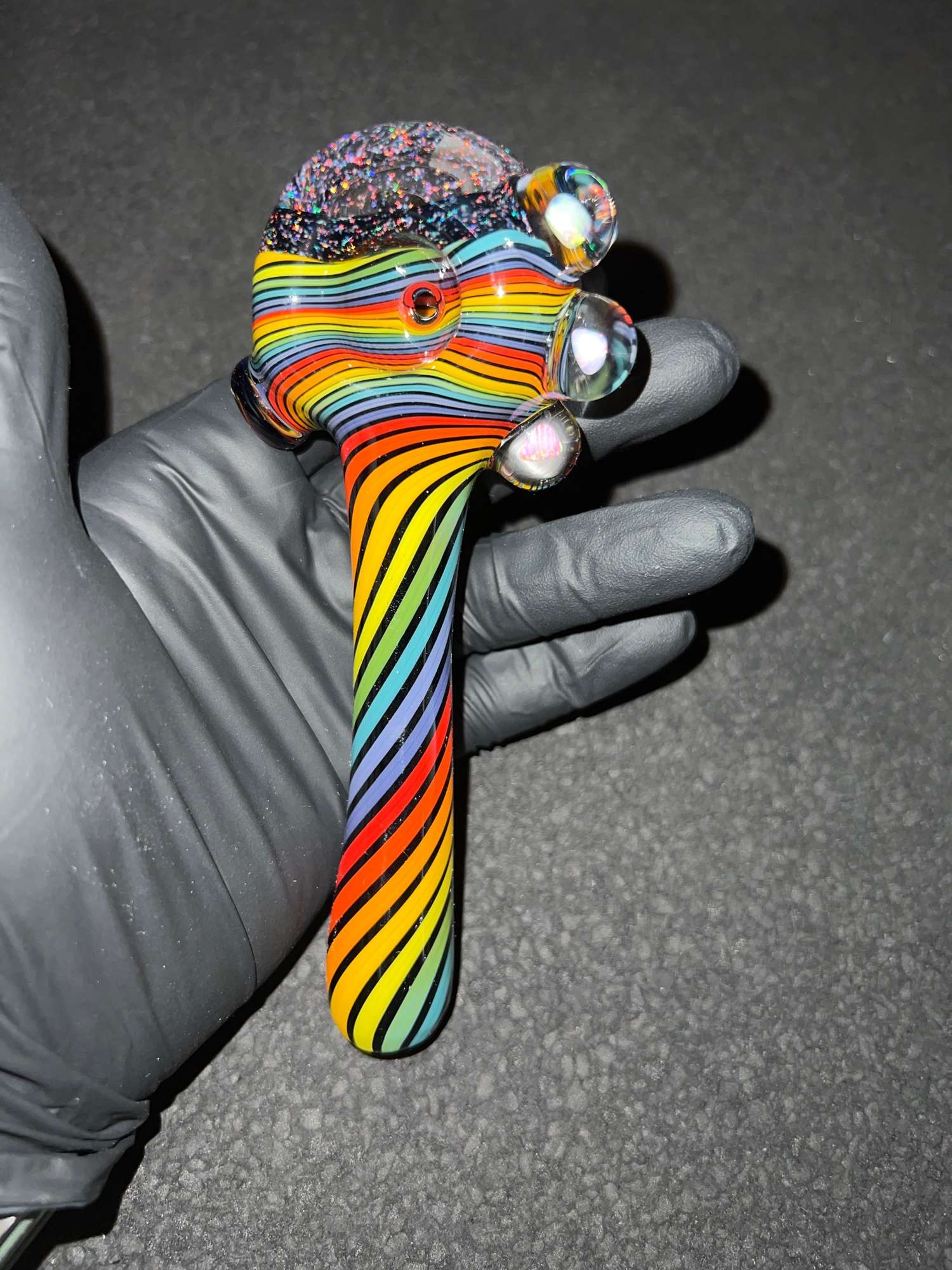 Cropal linework w/ encased opal pipe  image 0