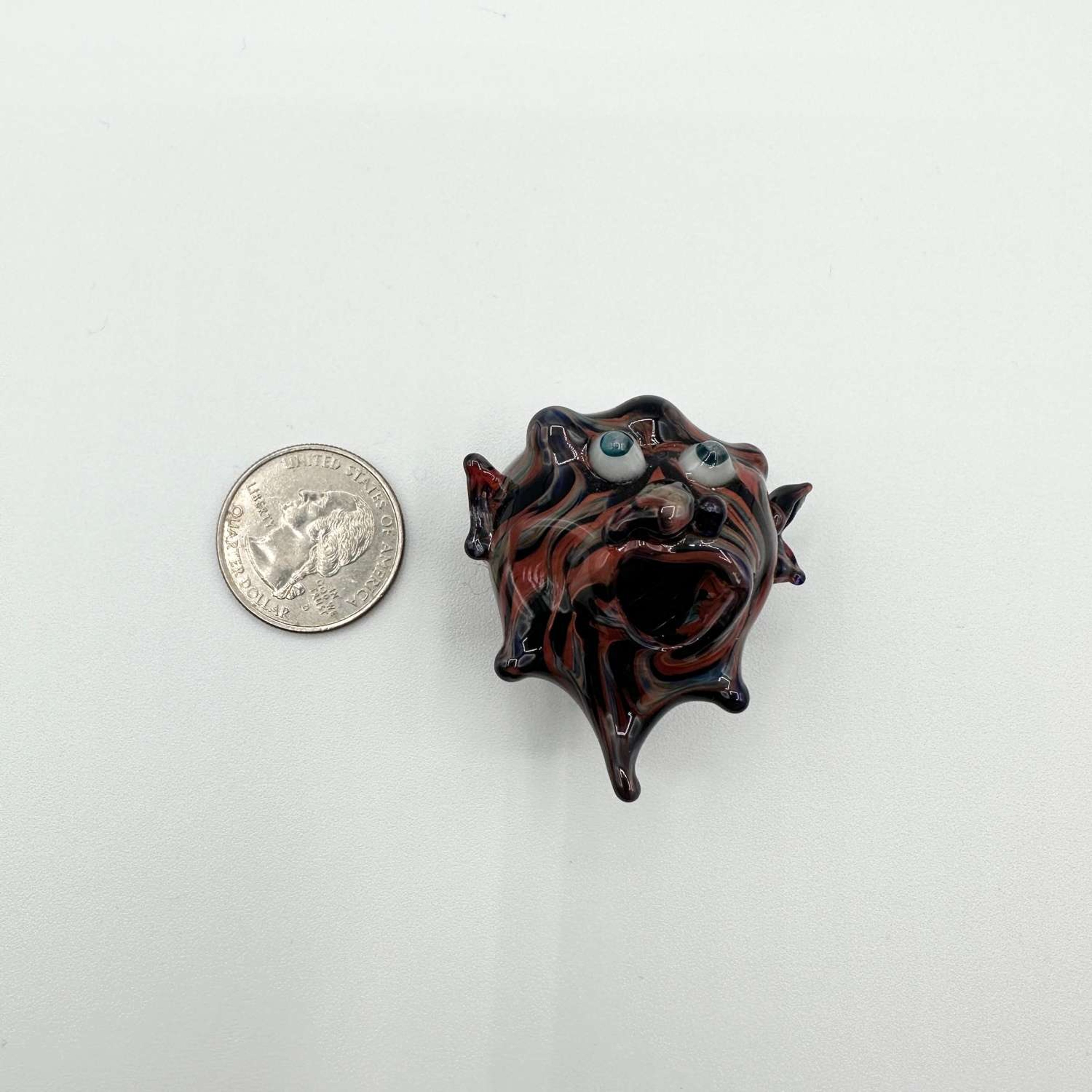 Swirl Monster Face Pendant image 0