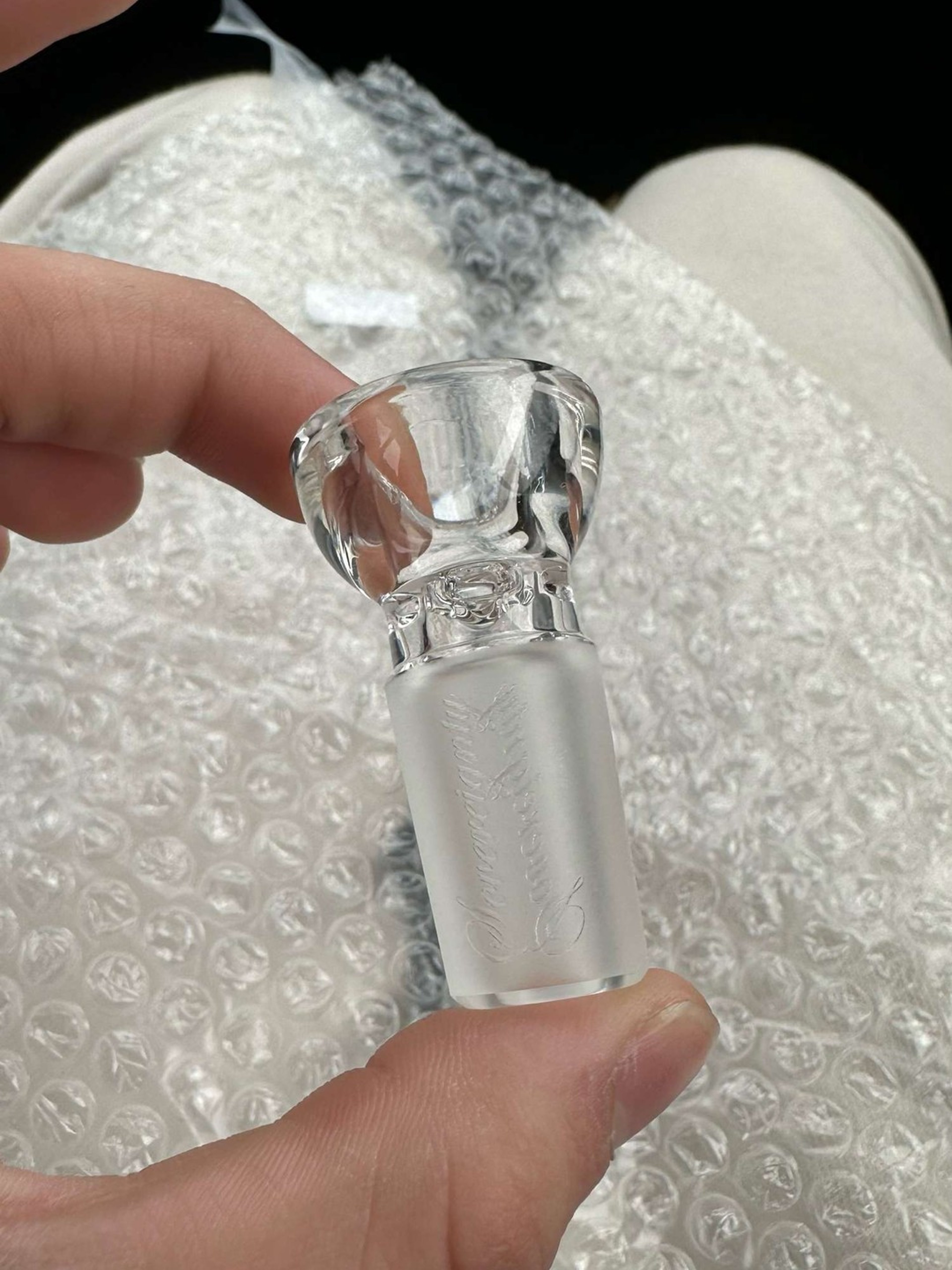 NEVER USED Clear Hornless Sov Bowl image 0