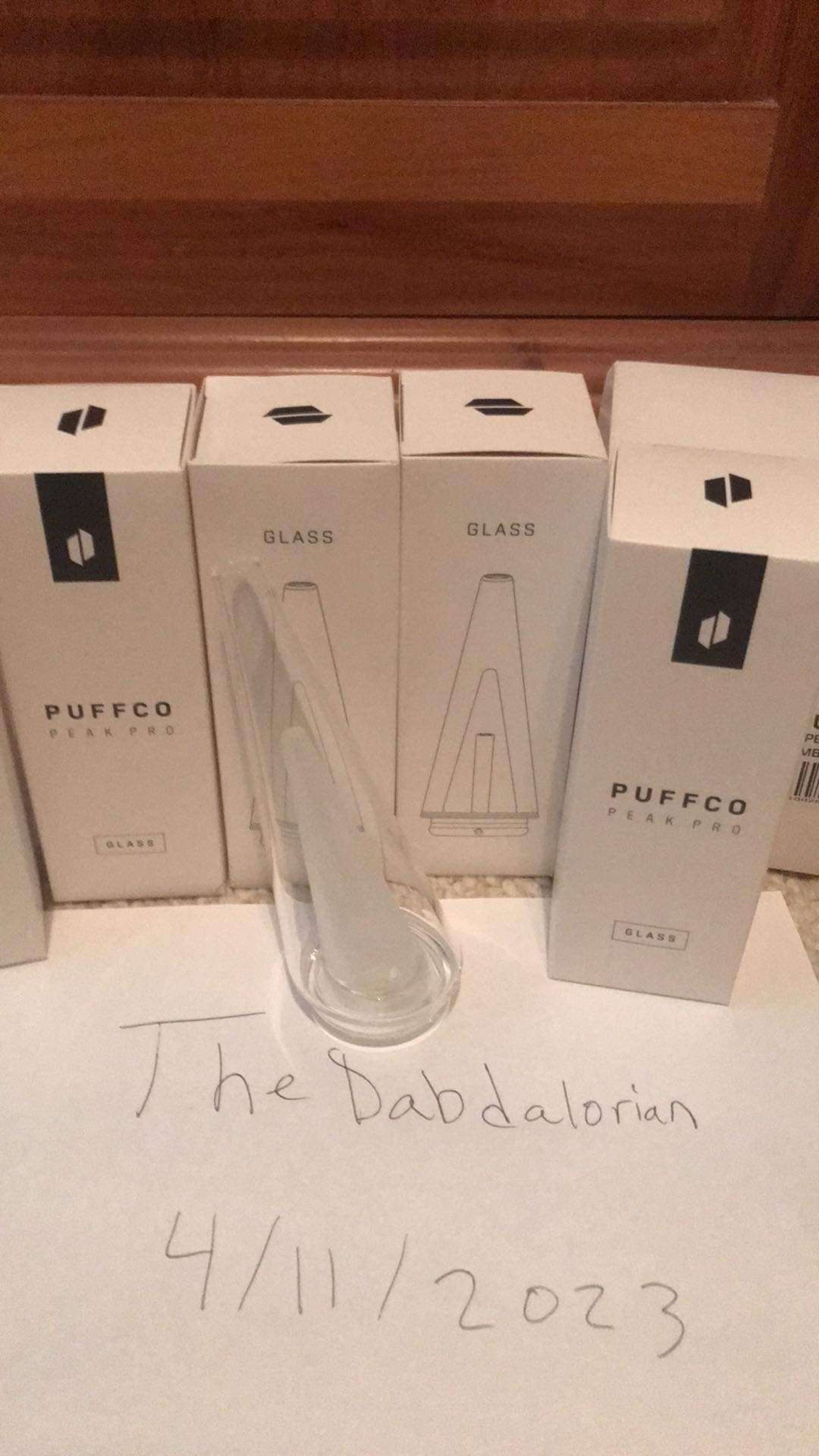 Preview pic of Brand New Puffco Peak Pro Stock Glass
