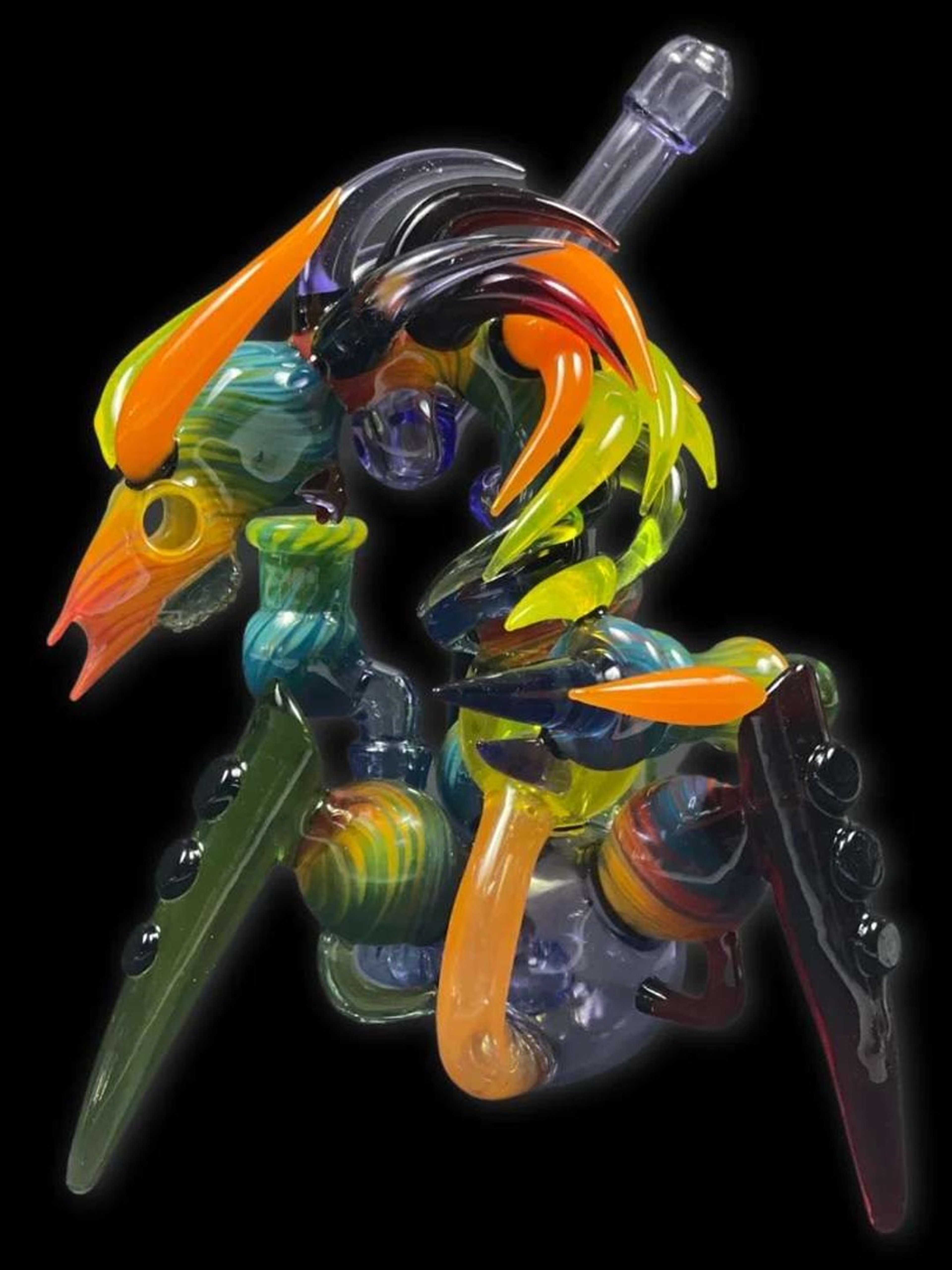 Tie Dye Devil x Rain Glass Slaughter Mech image 0