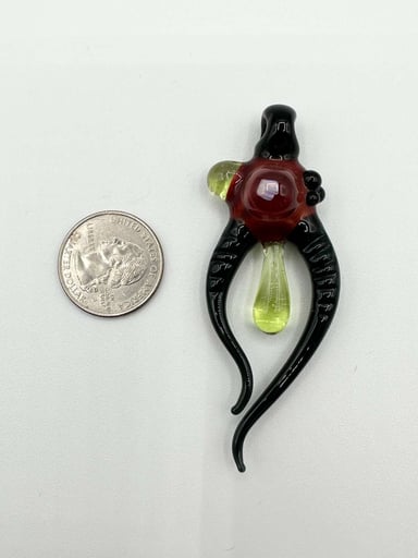 Preview pic of Adami Red Slime Drip Pendant