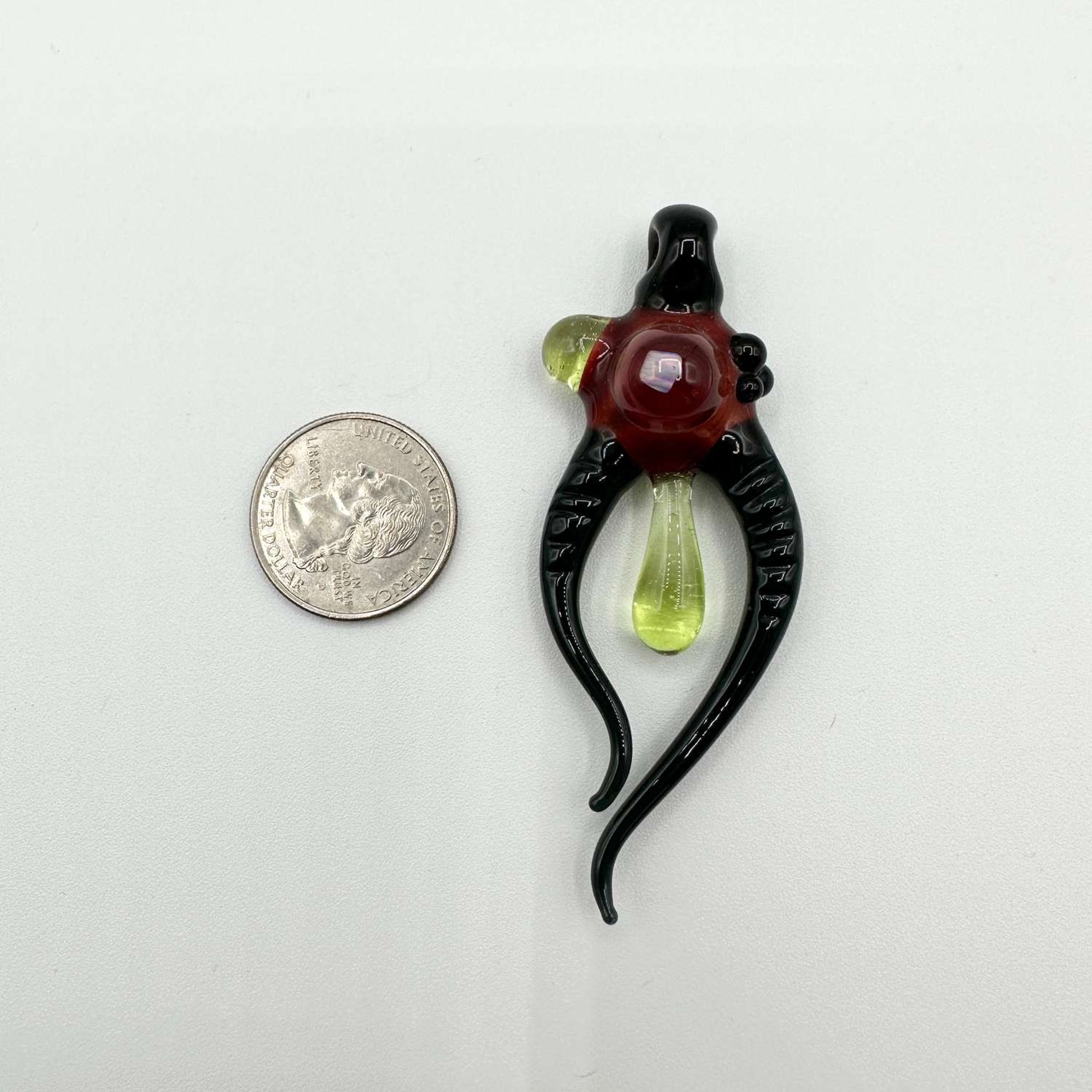 Adami Red Slime Drip Pendant image 0
