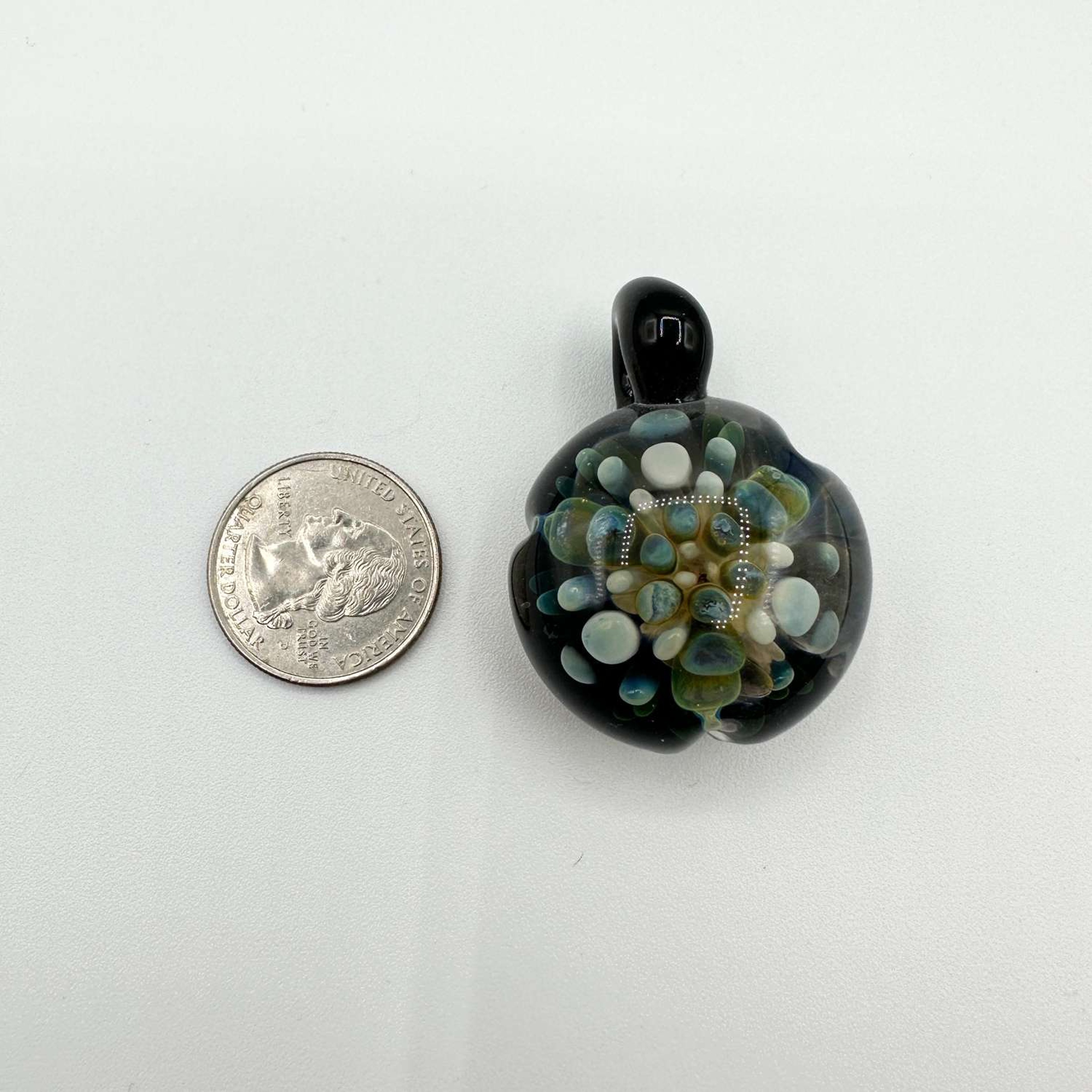Small Fume Faceted Pendant image 0