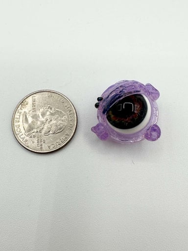 Preview pic of Eli Pink Eyeball Small Pendant