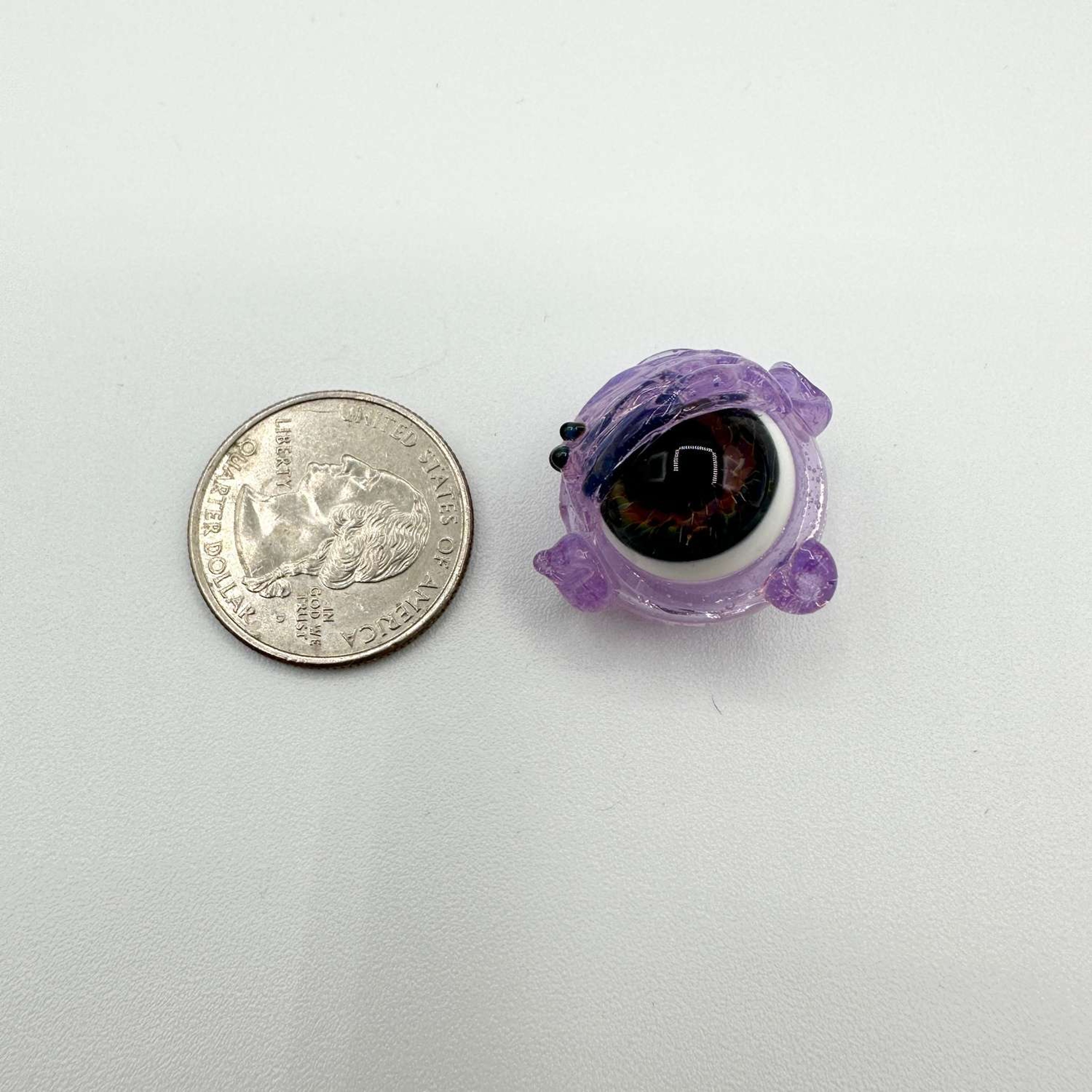 Eli Pink Eyeball Small Pendant image 0