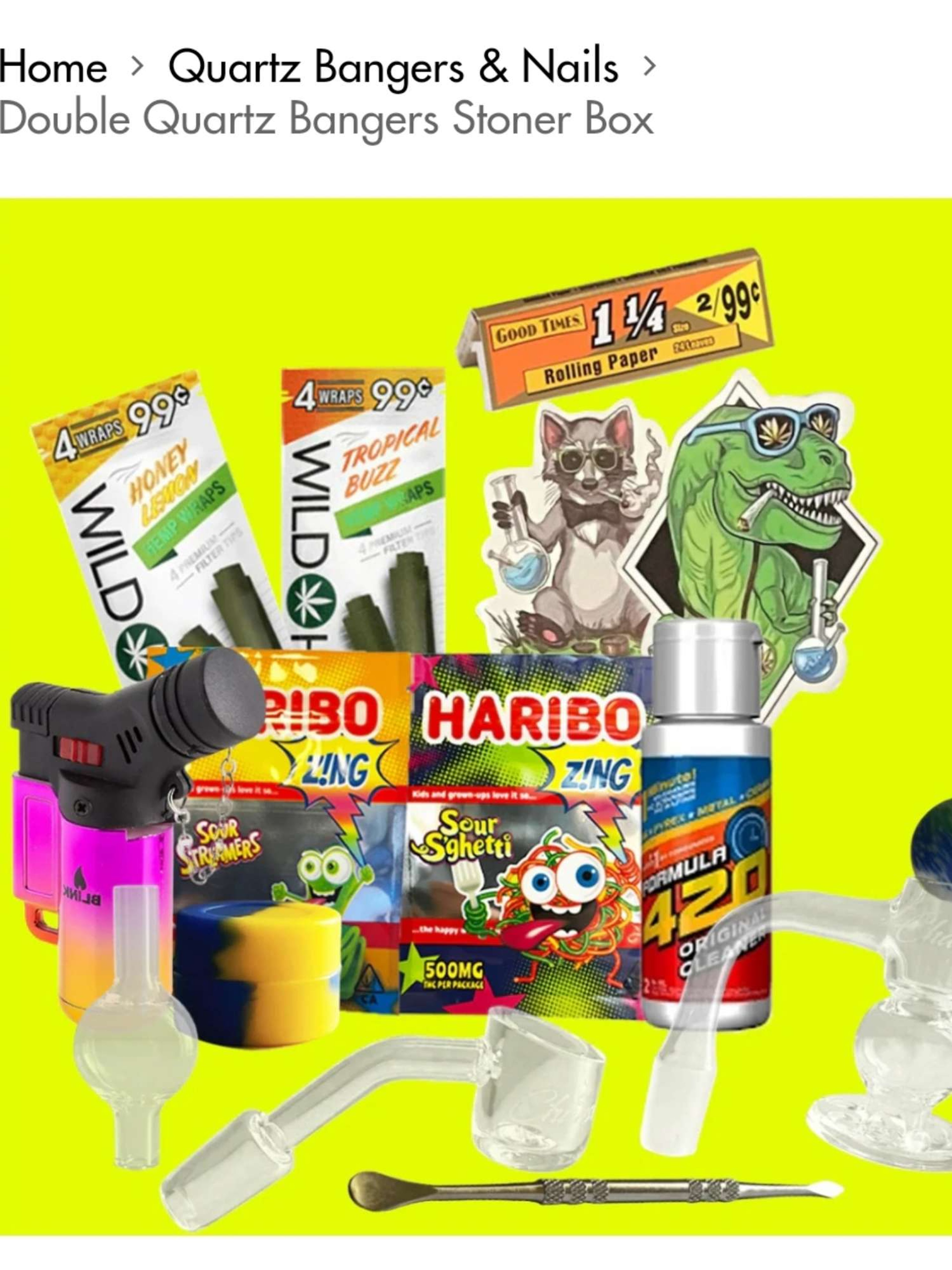 Double Quartz Bangers Stoner Box
image 0