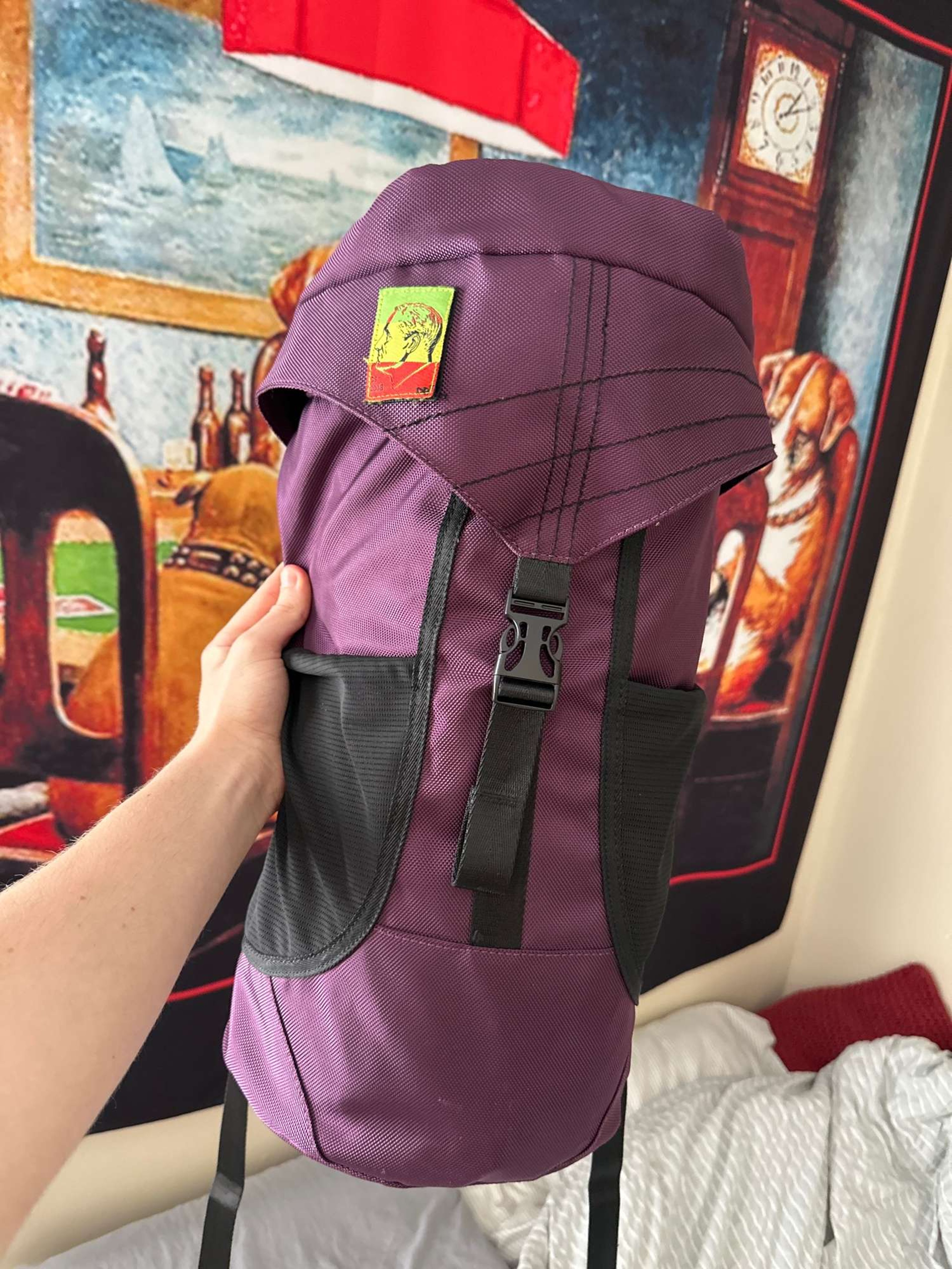 Dime Bags Padded Conversion Tube for Glass Protection | Sleek Protective Hemp Backpack image 0