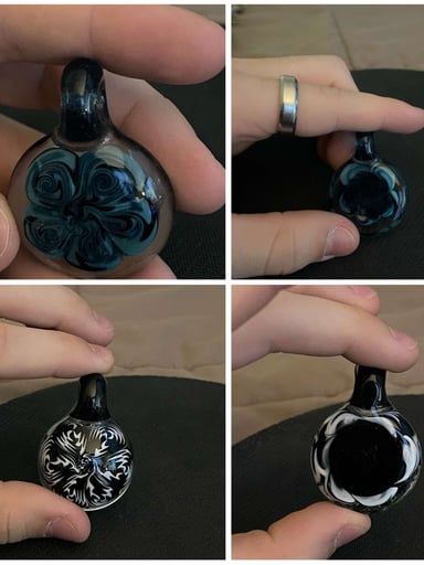 Preview pic of Chip Glass Pendants