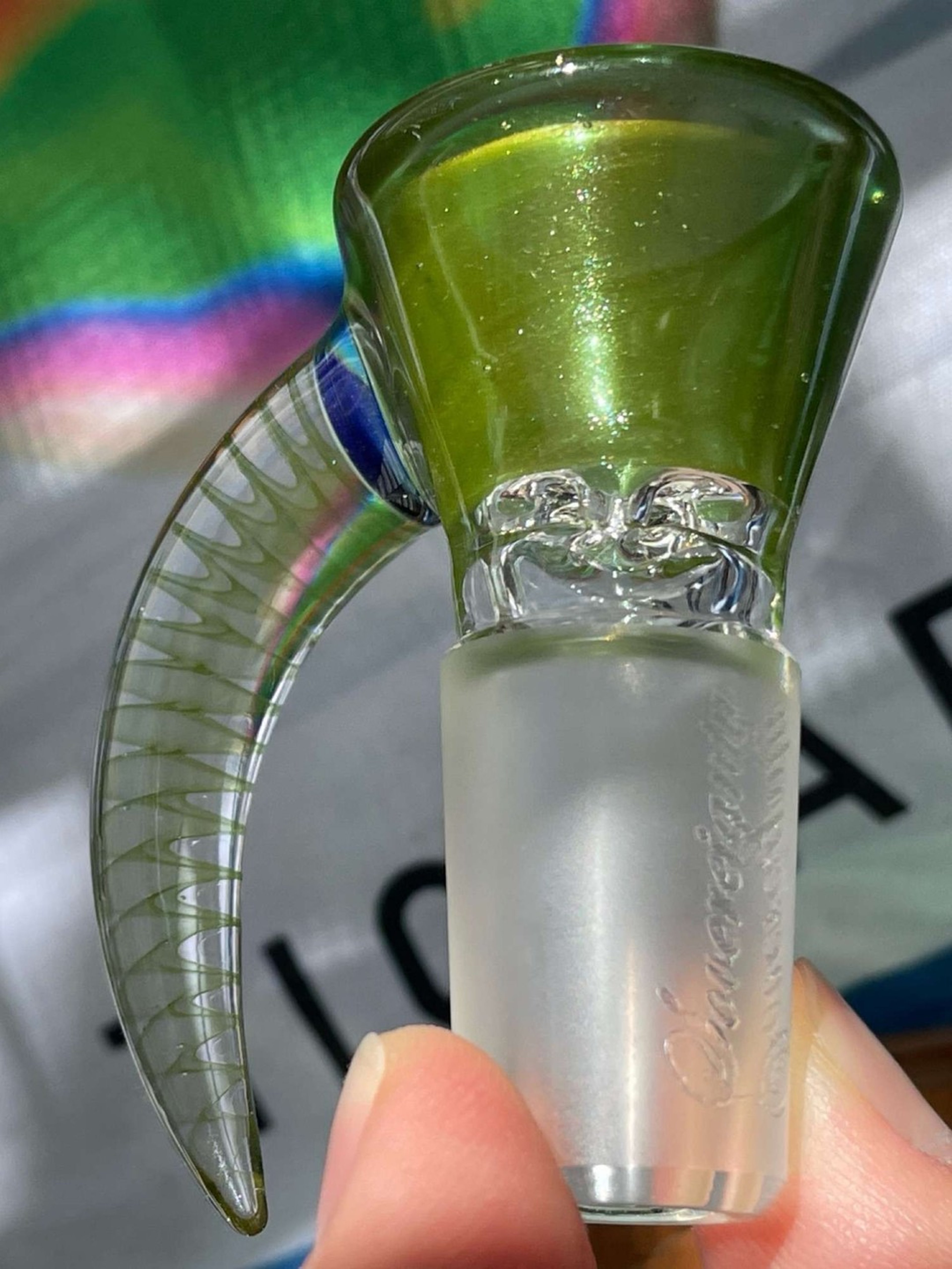 SOVEREIGNTY GLASS Jungle Juice X Mystery aventurine FA Slide image 0