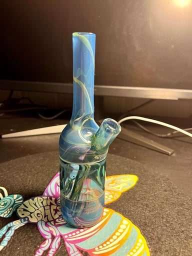 Preview pic of Glass Mechanic Saké Bottle