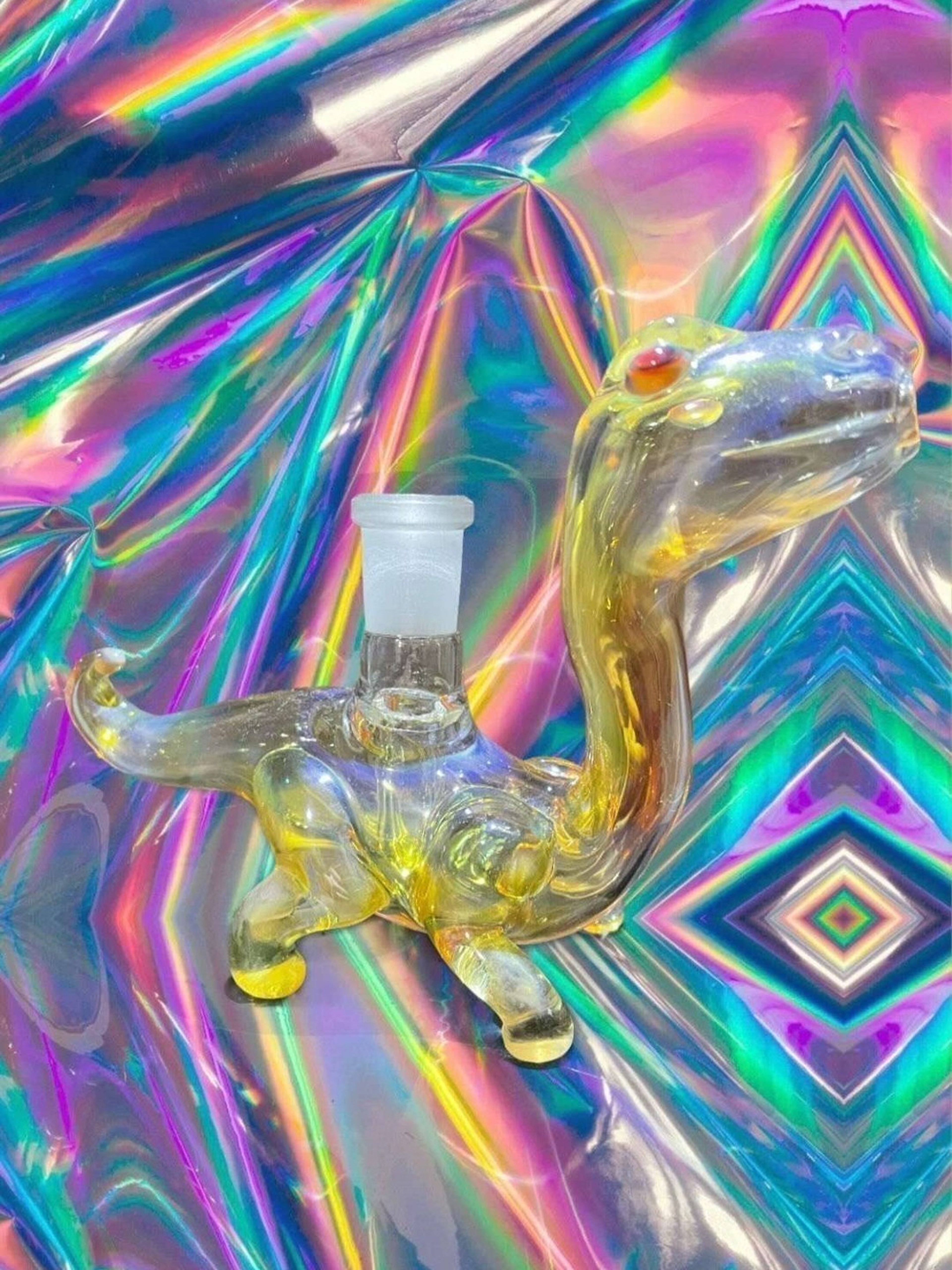 Mini long neck dinosaur image 0
