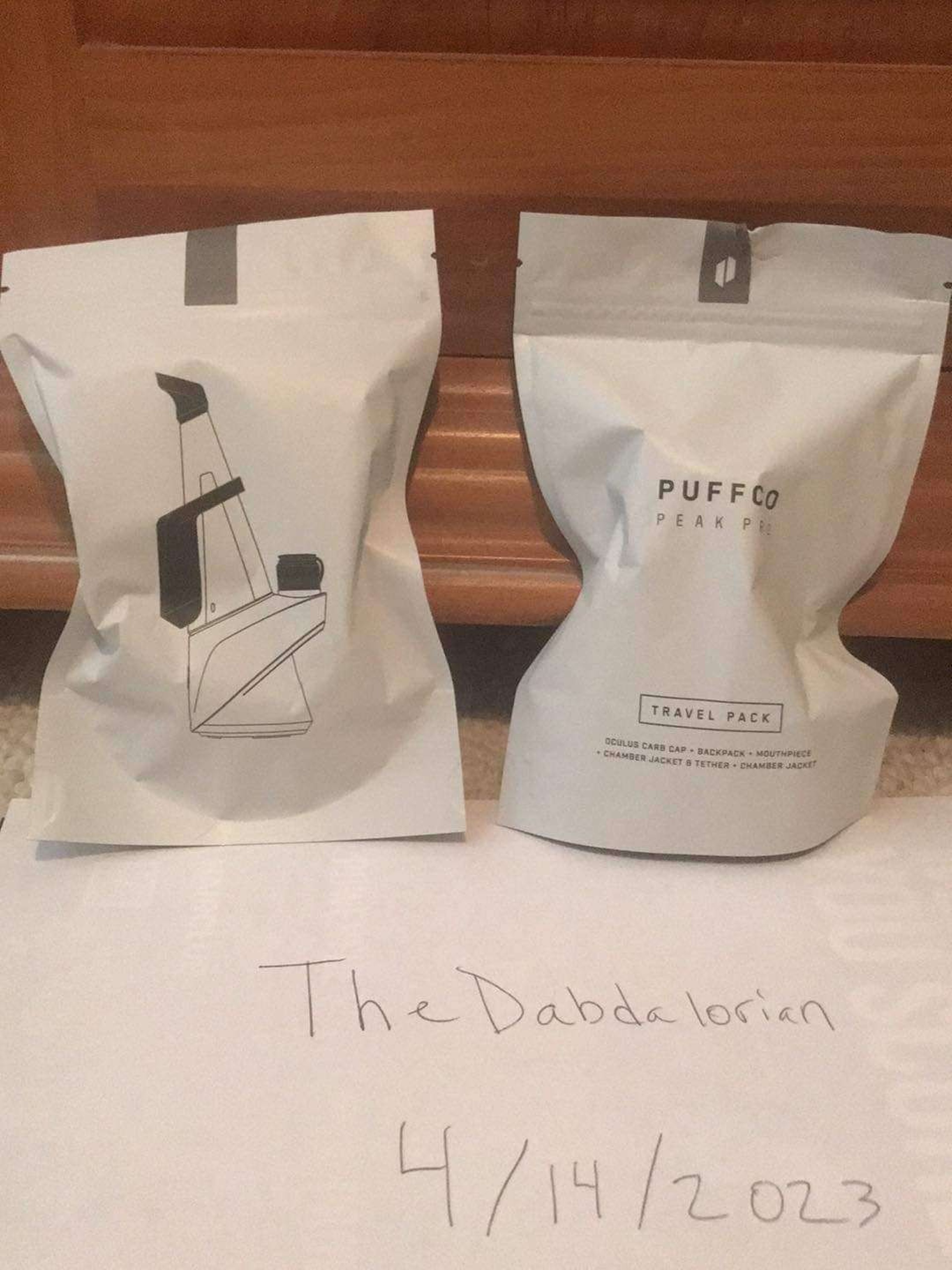 Preview pic of Sealed Puffco Peak Pro Travel Pack - Grey