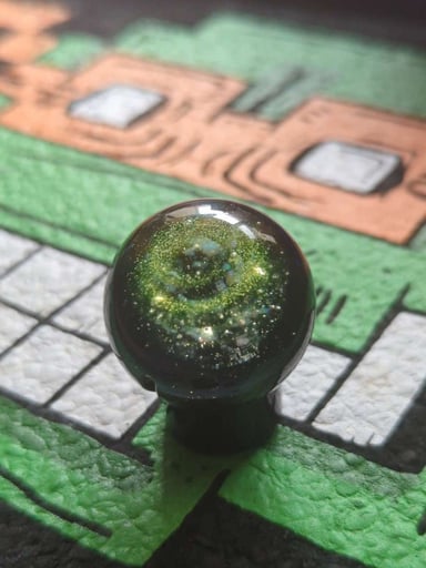 Preview pic of OTP One Trick Pony Illuminati opal chunk UV spinner