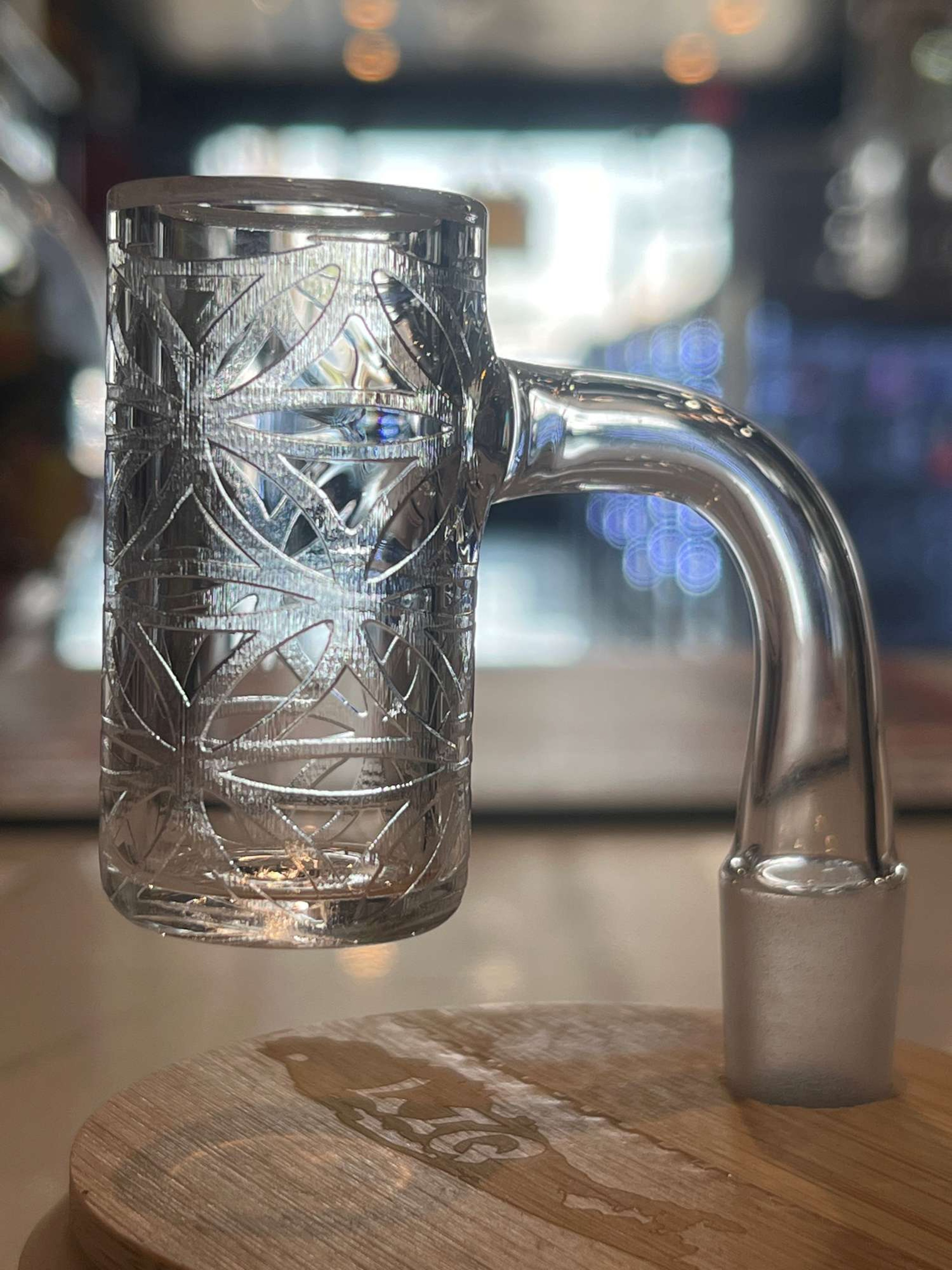 Long Island Quartz engraved 14mm bucket image 0