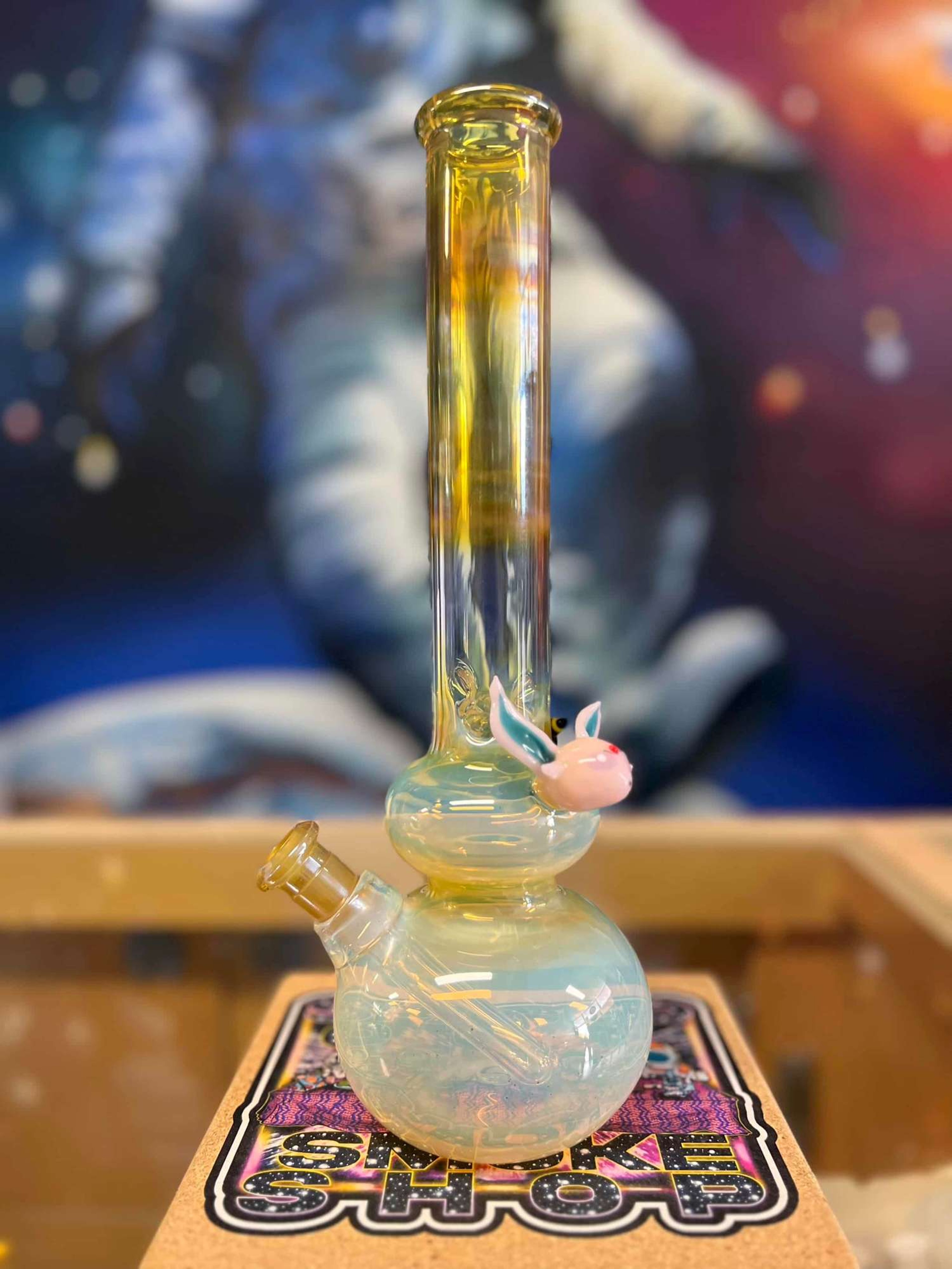 Espeon and Umbreon Fumed Bong image 0