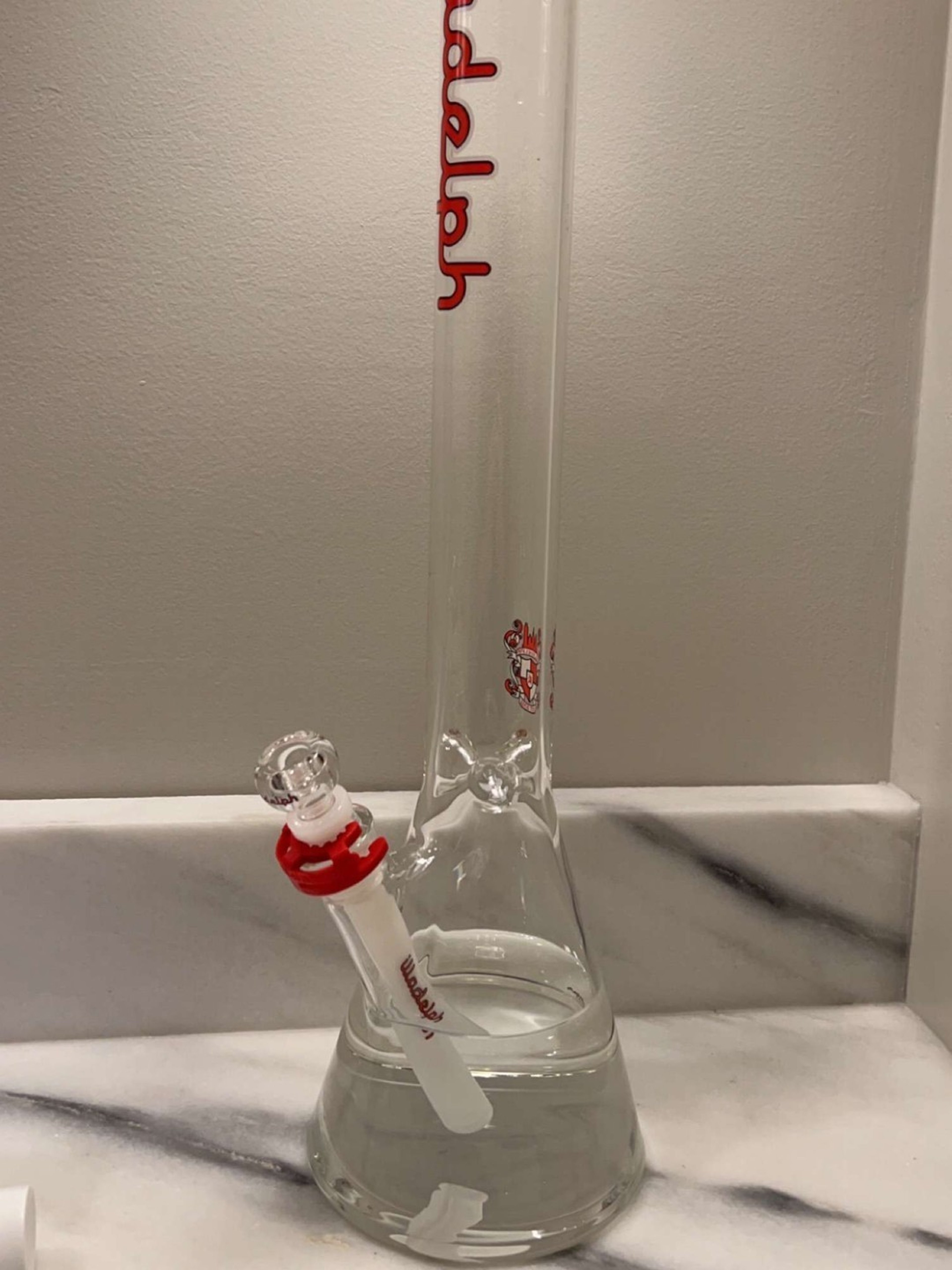Illadelph Beaker Tall (Red) image 0