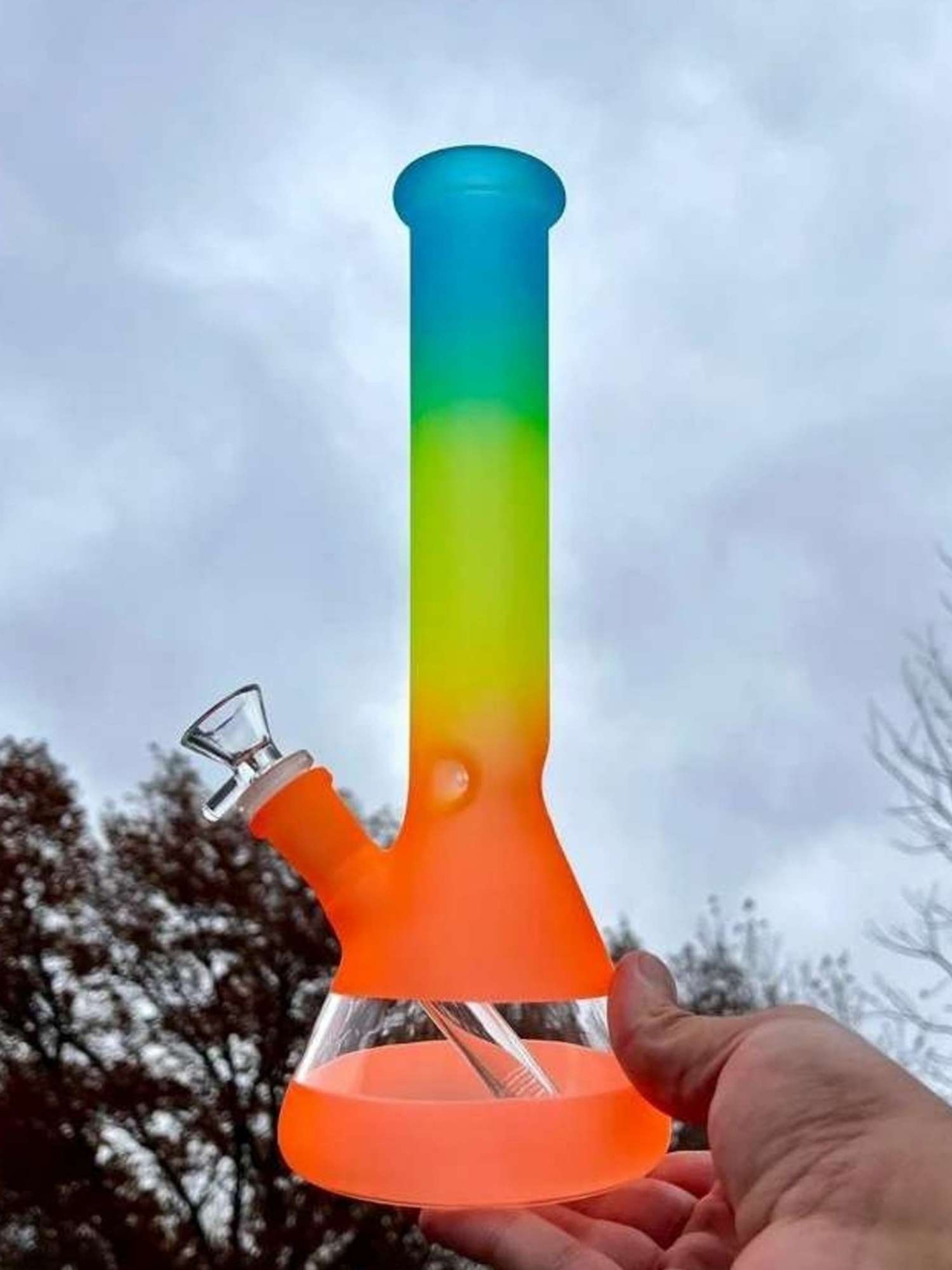 Preview pic of 10" Beaker Glass Bong Rig