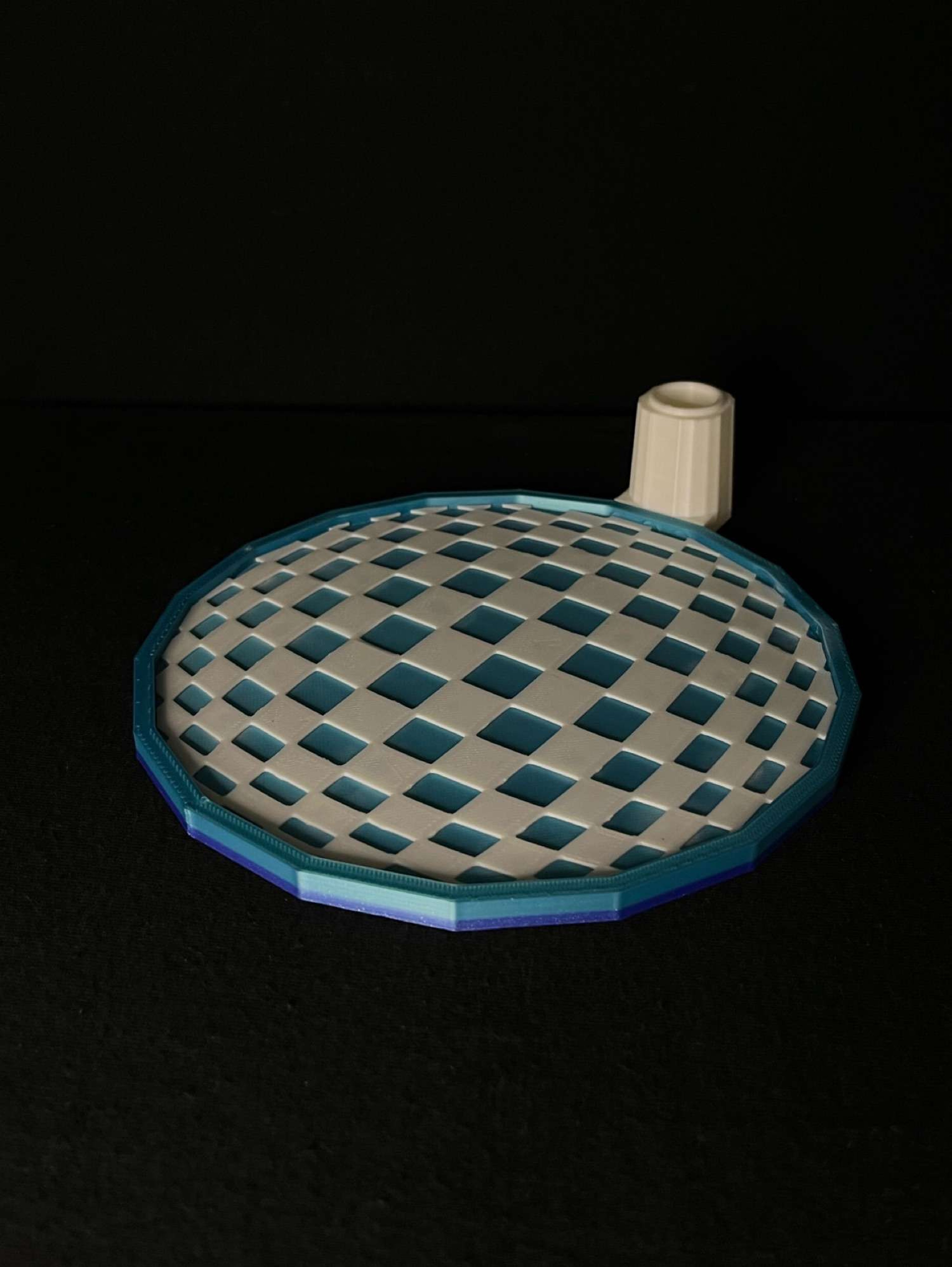 Preview pic of Checkerboard Mat / Slide Stand 18mm