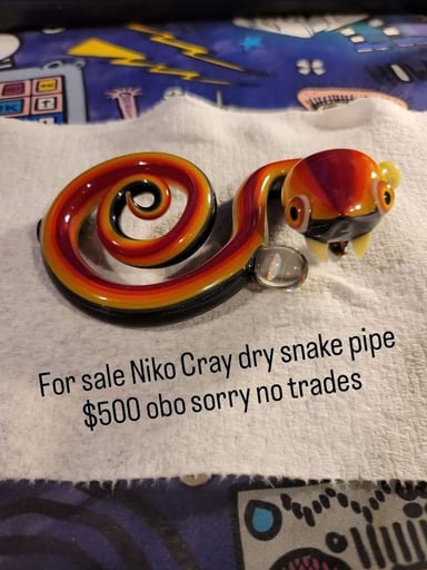 Preview pic of Niko Cray snake pipe