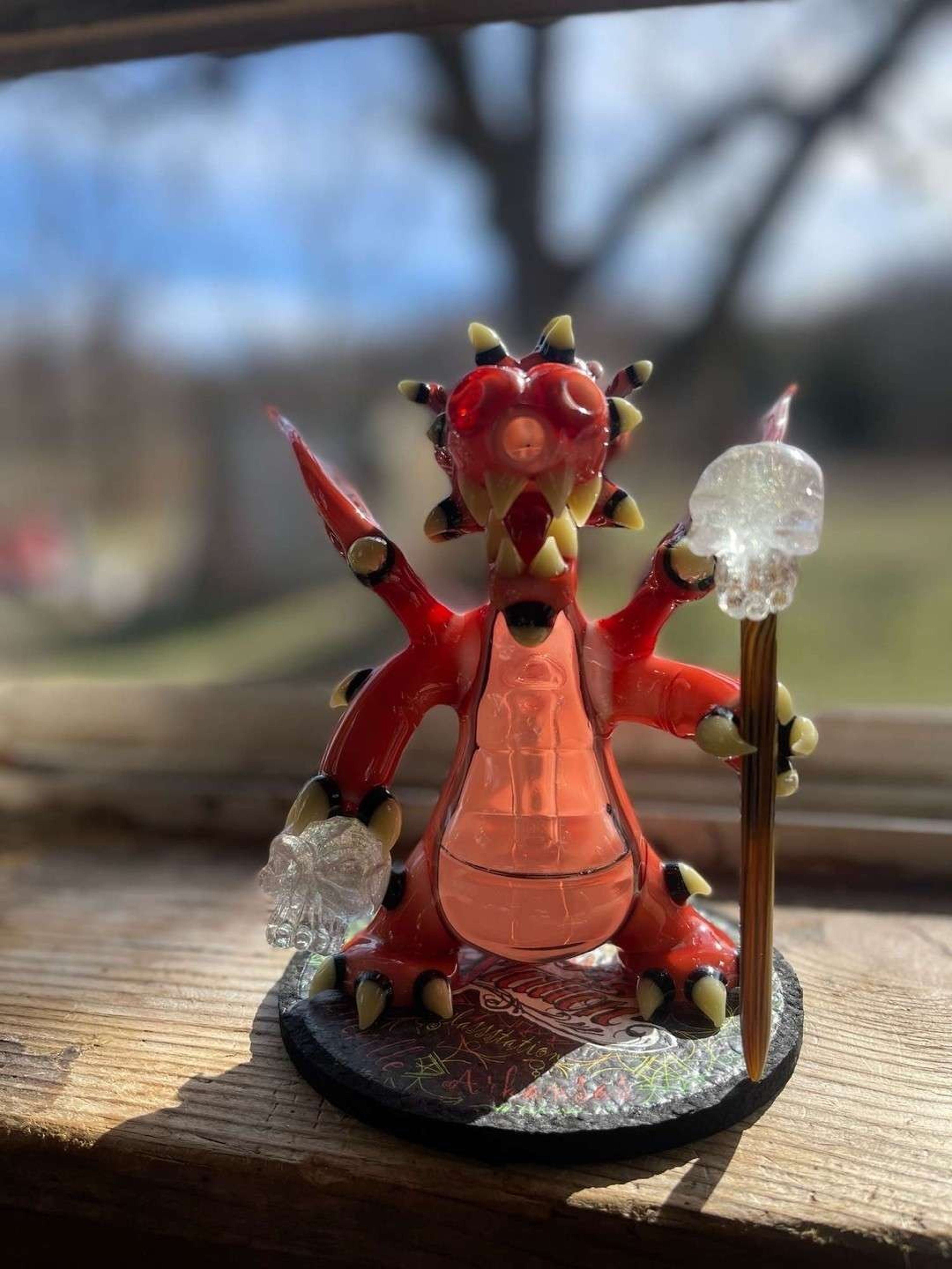 Preview pic of Kaleb flock signed dragon set