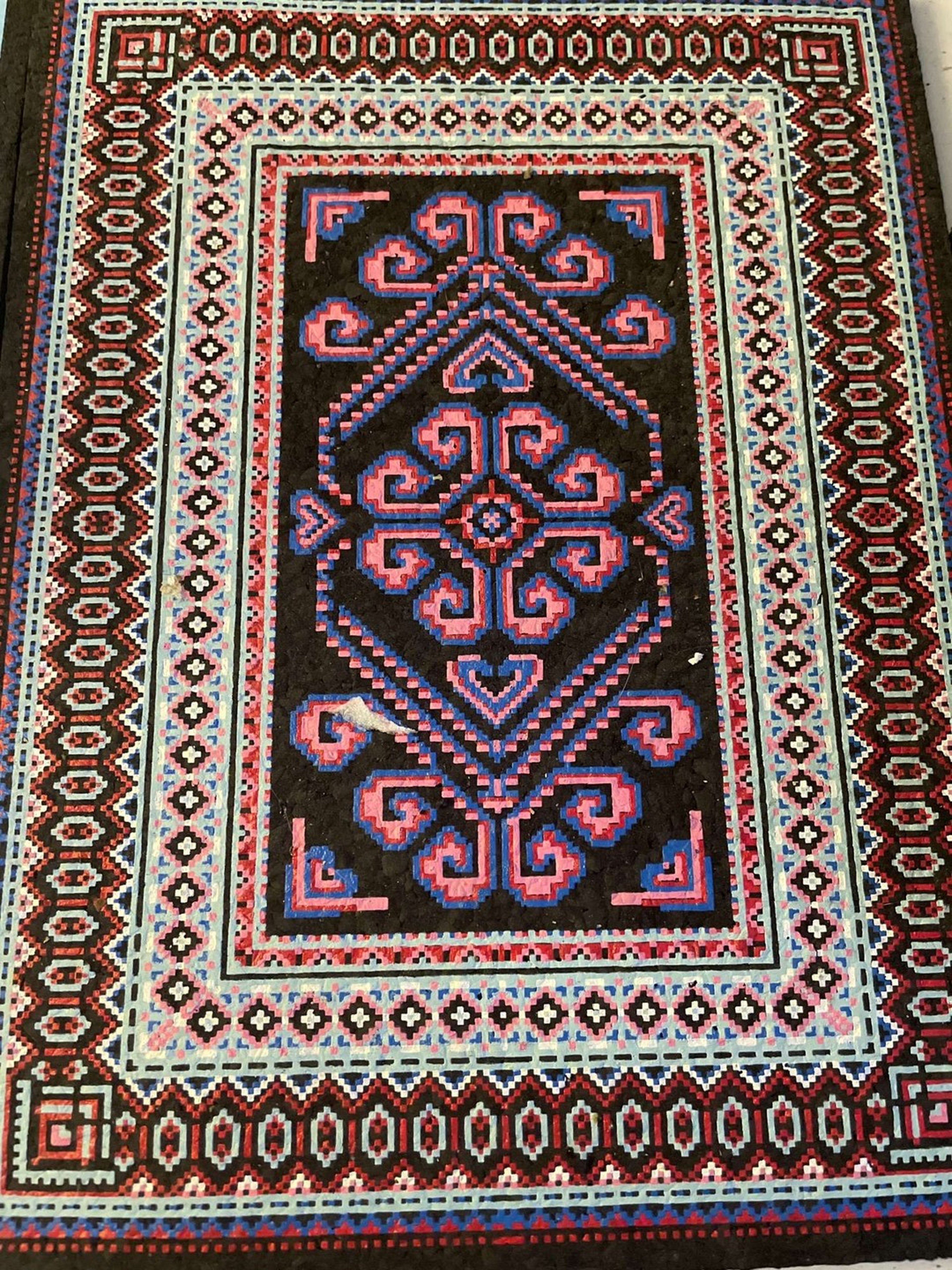 Bit rug uv/glow in dark moodmat  image 0