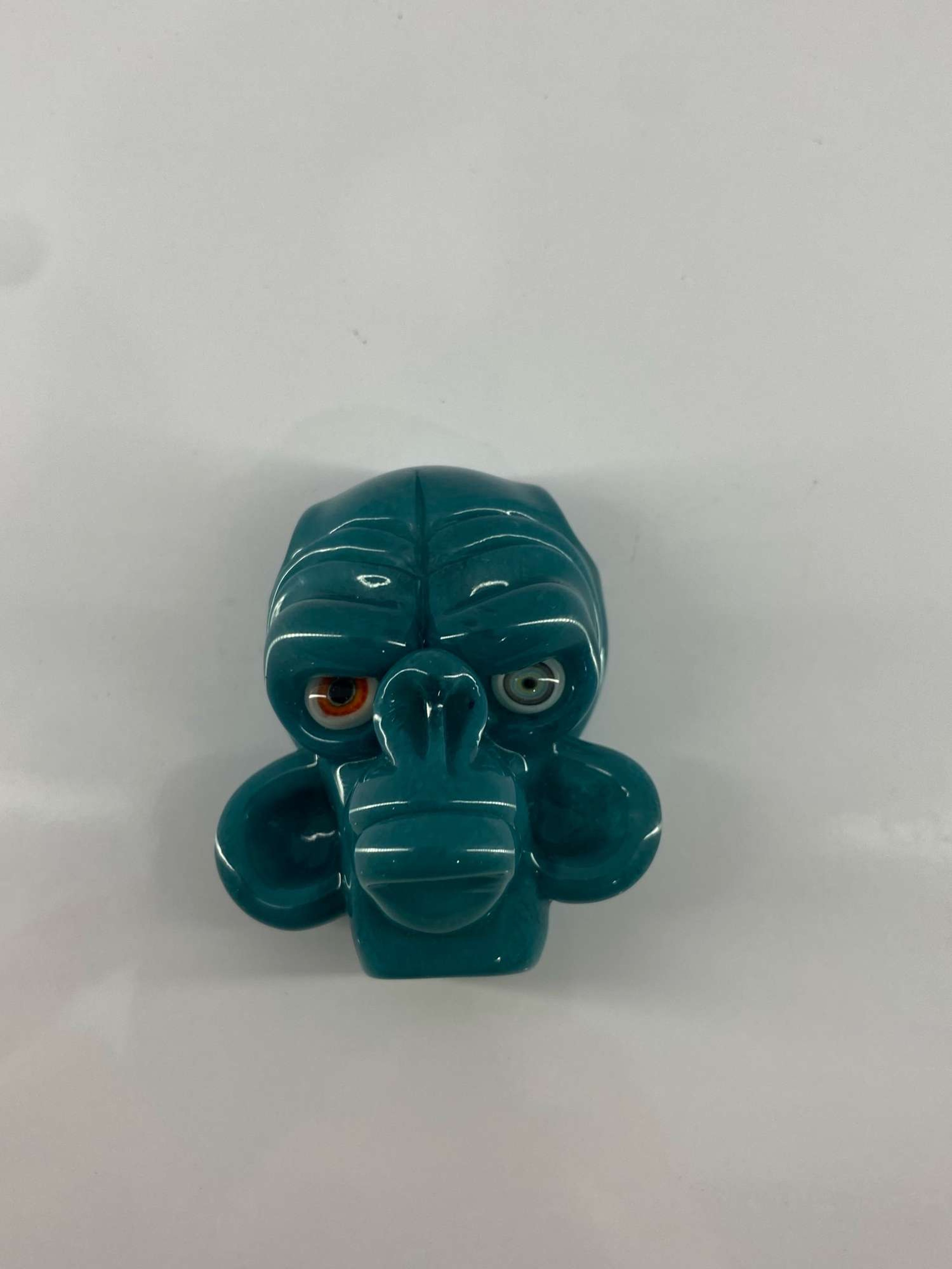 Turquoise Coyle Albino Eye Pendant image 0