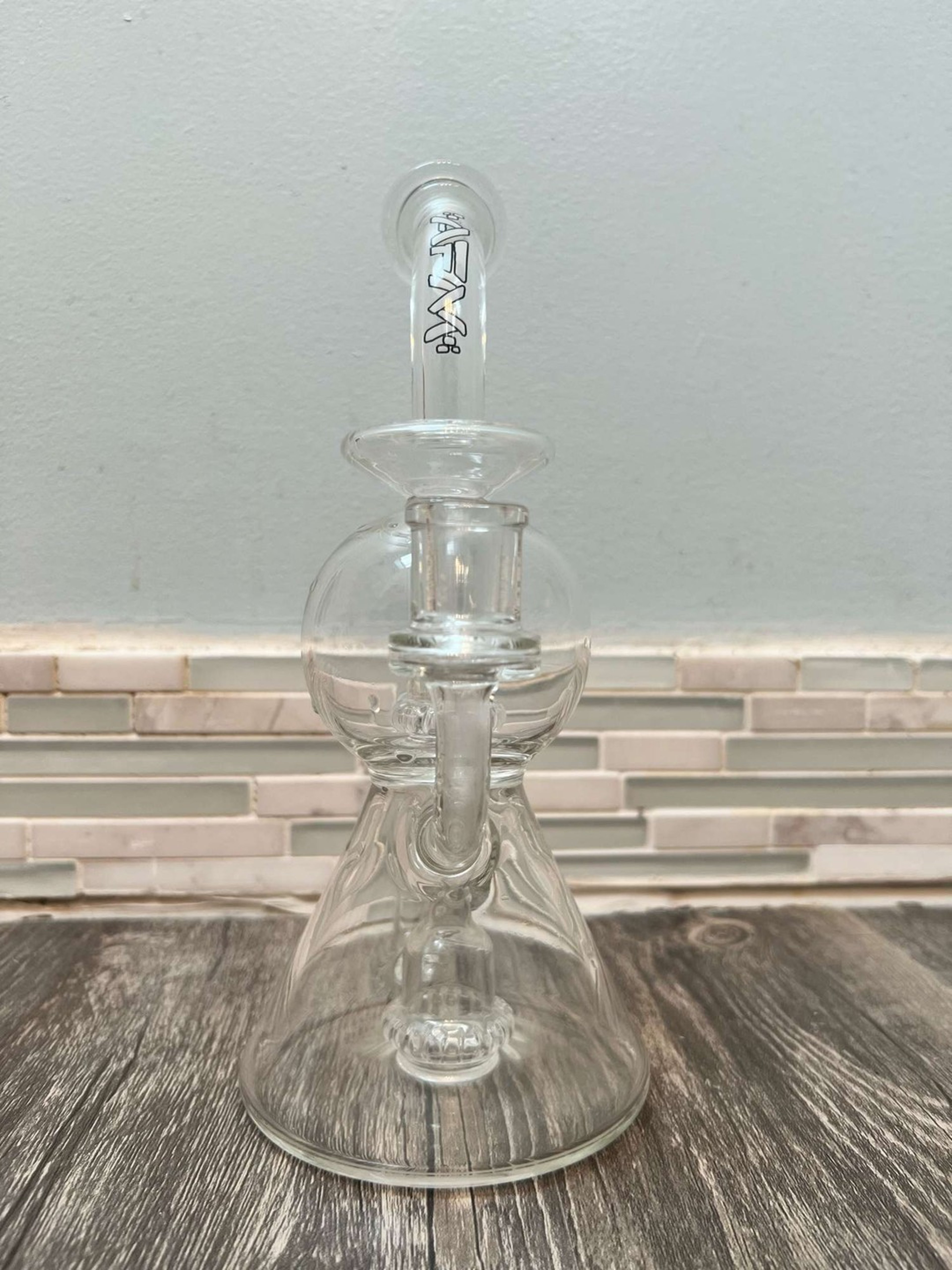 Preview pic of AFM Double Bubbler 14mm rig 