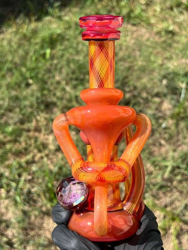 Preview pic of Crux Rebubbler w Faceted Marble