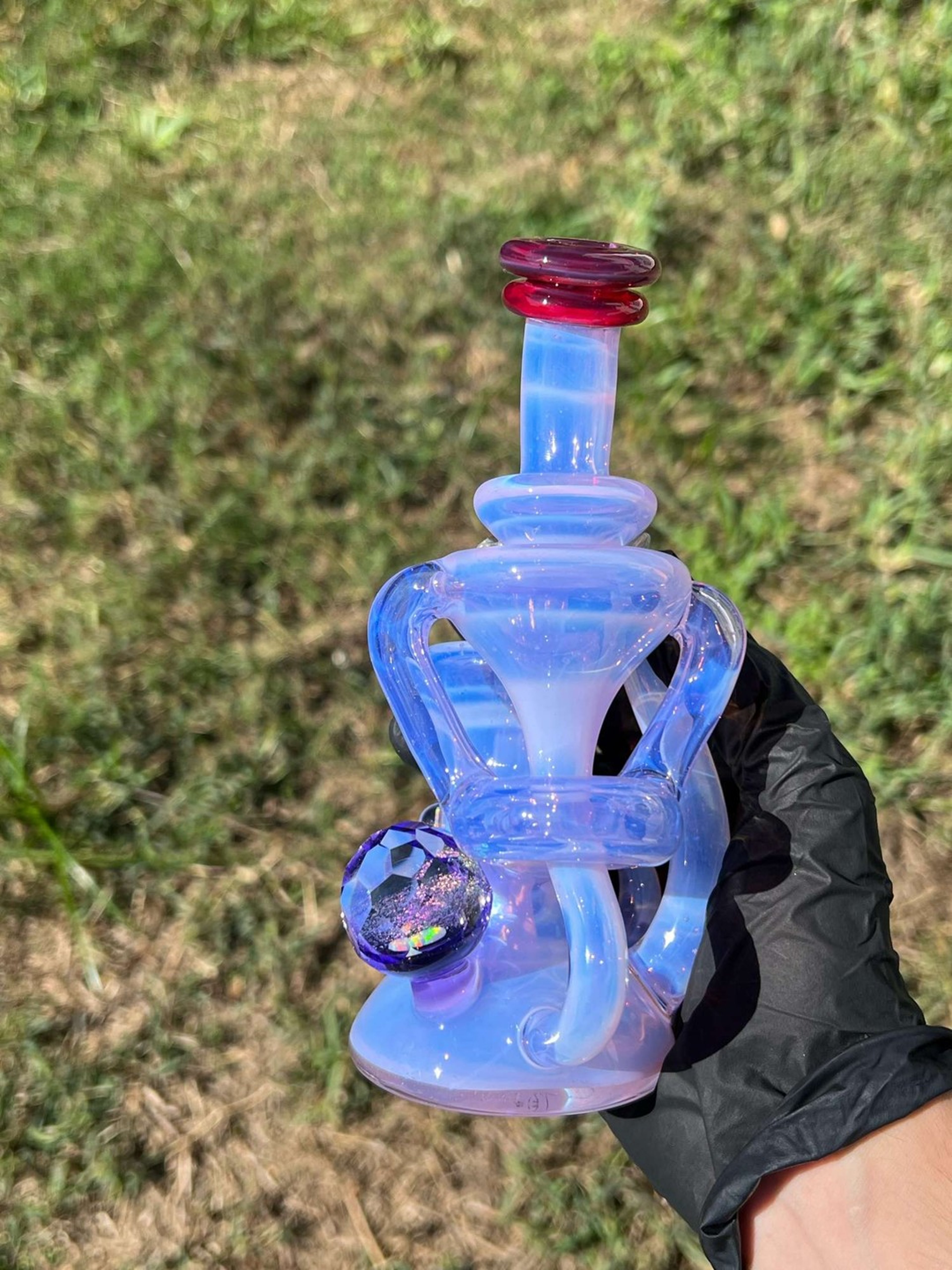 CruxGlass Rebubbler Neo Opal image 0