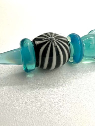 Preview pic of Tainted glass pendant