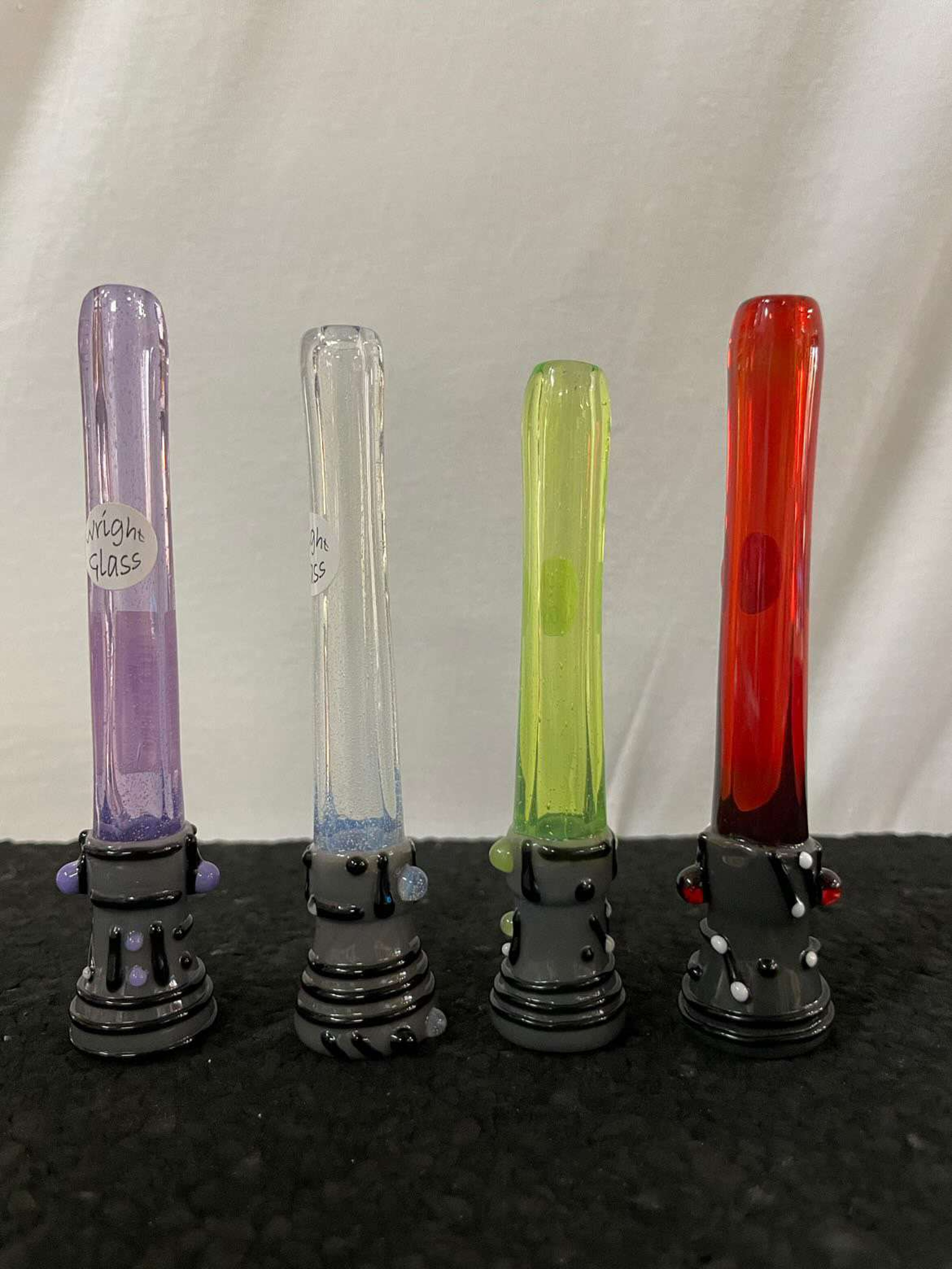 Wright Glass lightsaber chillums image 0