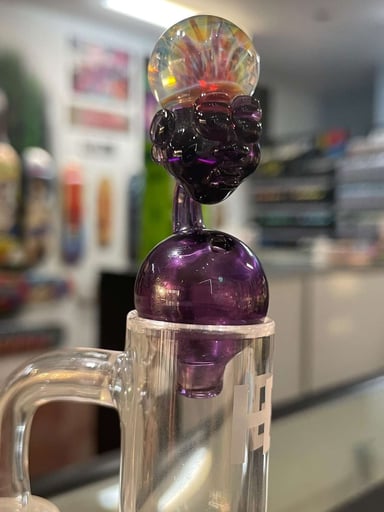 Preview pic of Bent Wizard x Nando glass collab bubble cap