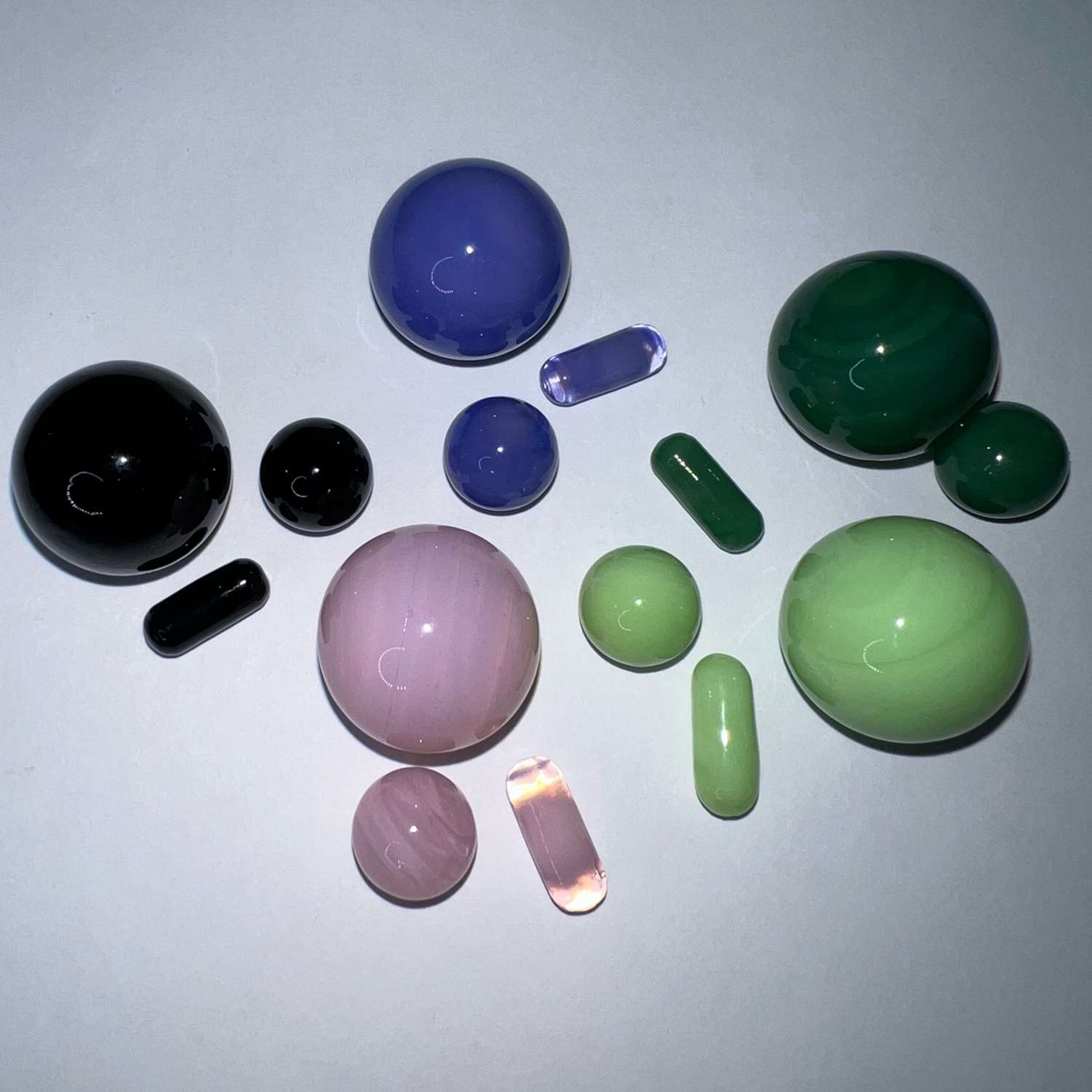 Preview pic of Solid Color Terp Slurper Marble Set