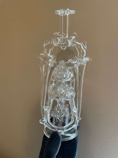 Preview pic of Crazy 23glass double tornado recycler 