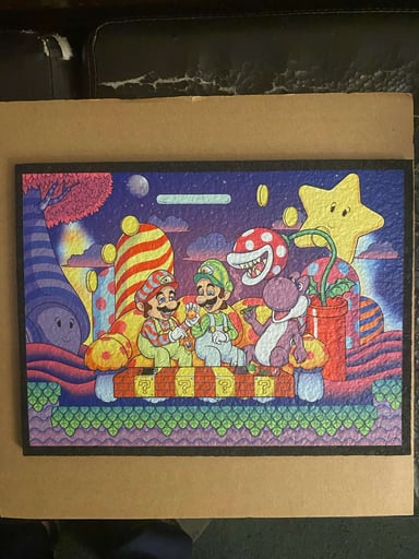 Preview pic of Stoner bros full color moodmat/ Mario bros