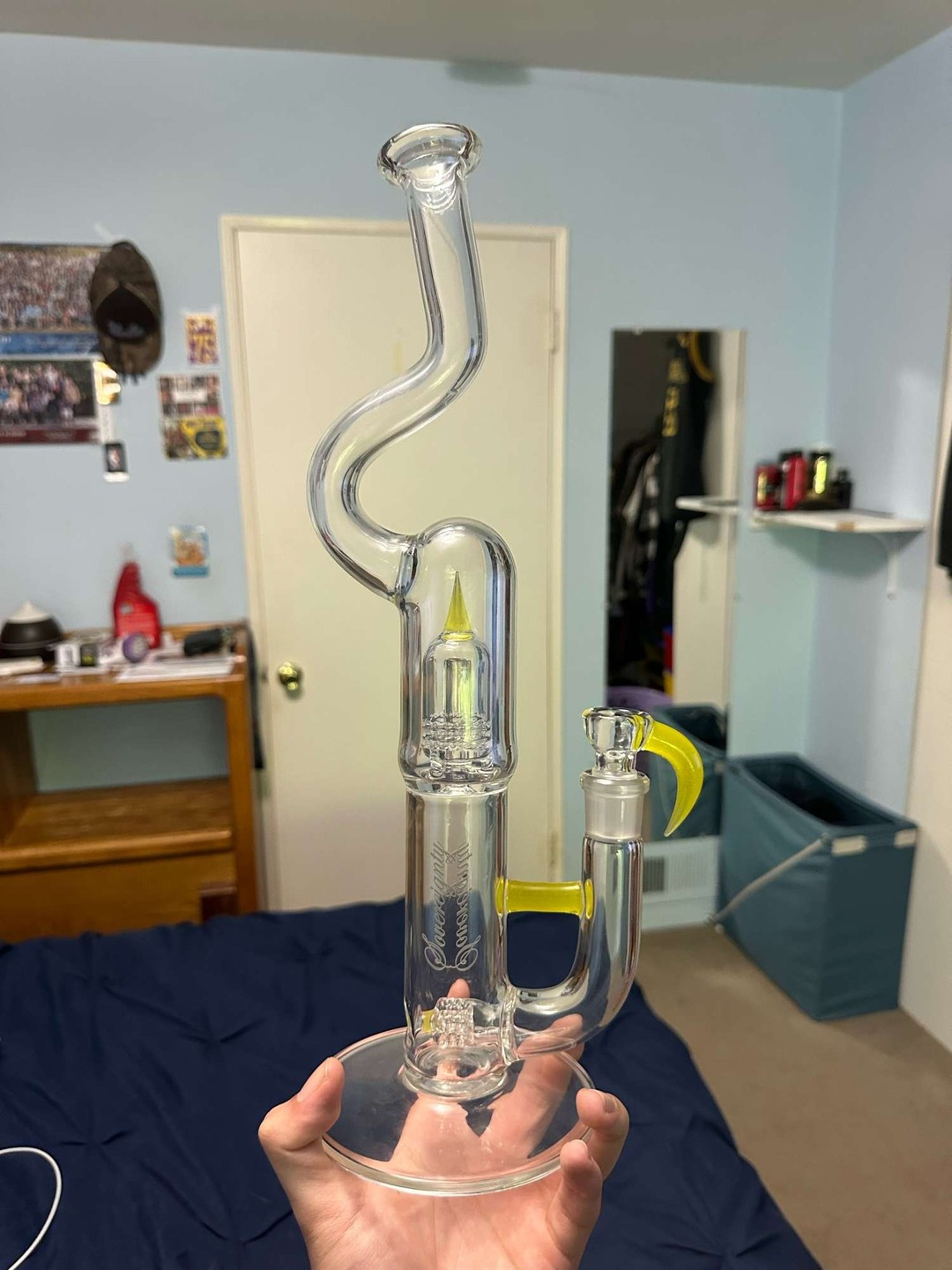 Mini 3 to Dome w/ natty neck in Papaya Terps image 0