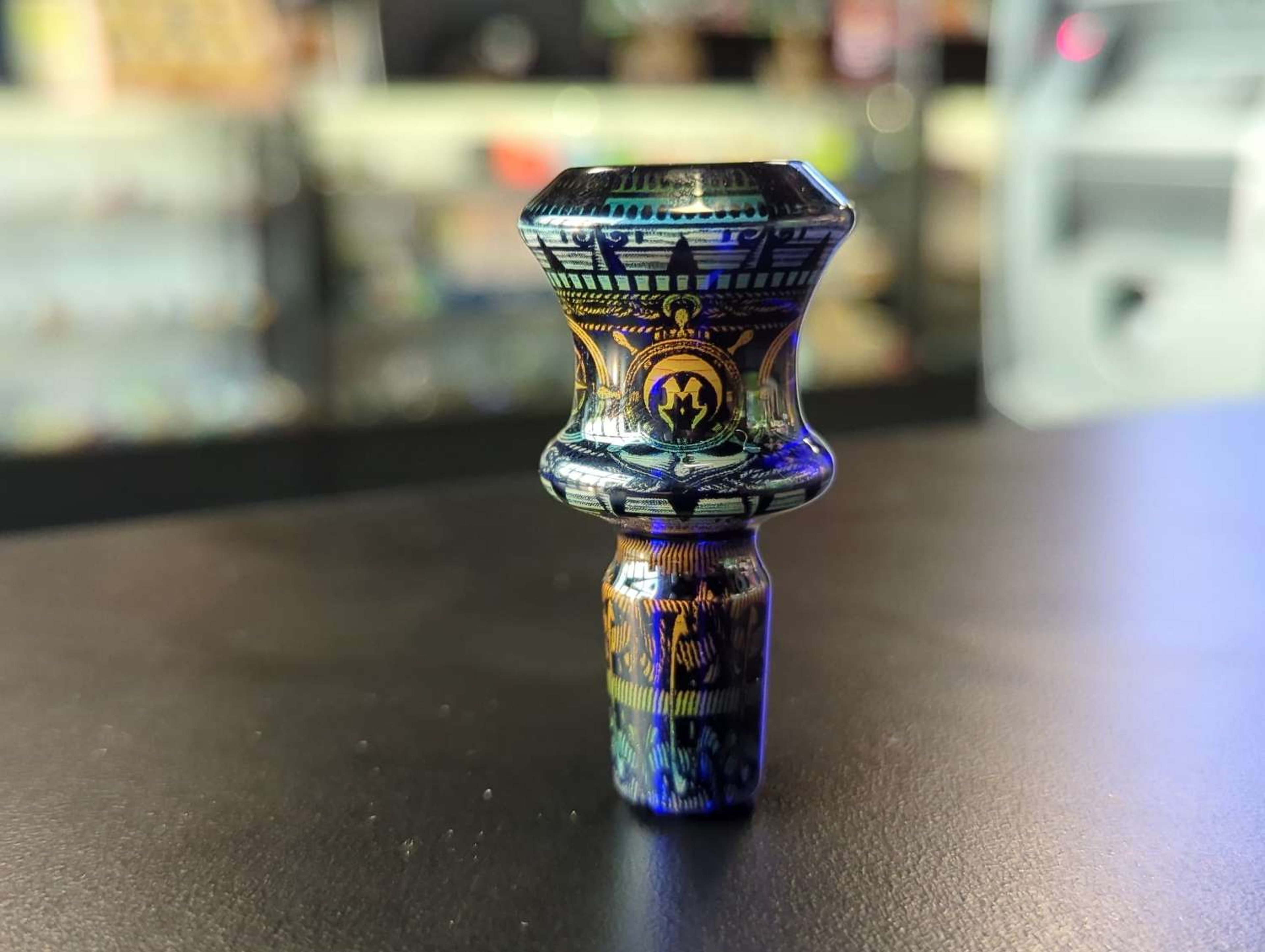 Mothership Glass Bowl Piece 14mm - Beacon image 0