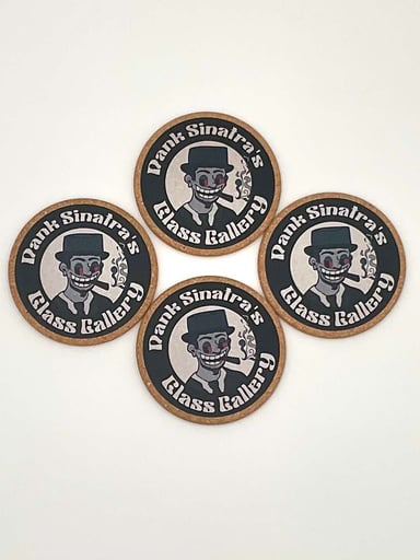 Preview pic of Dank Sinatra’s Glass Coasters